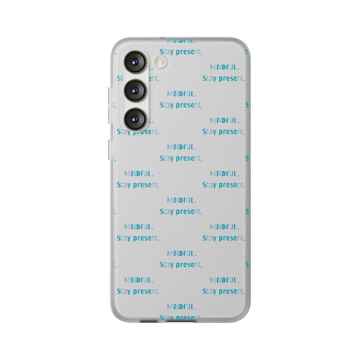 Stay Present Mindful #12 Flexi Cases iPhone Samsung Gift Packaging - MahaCase