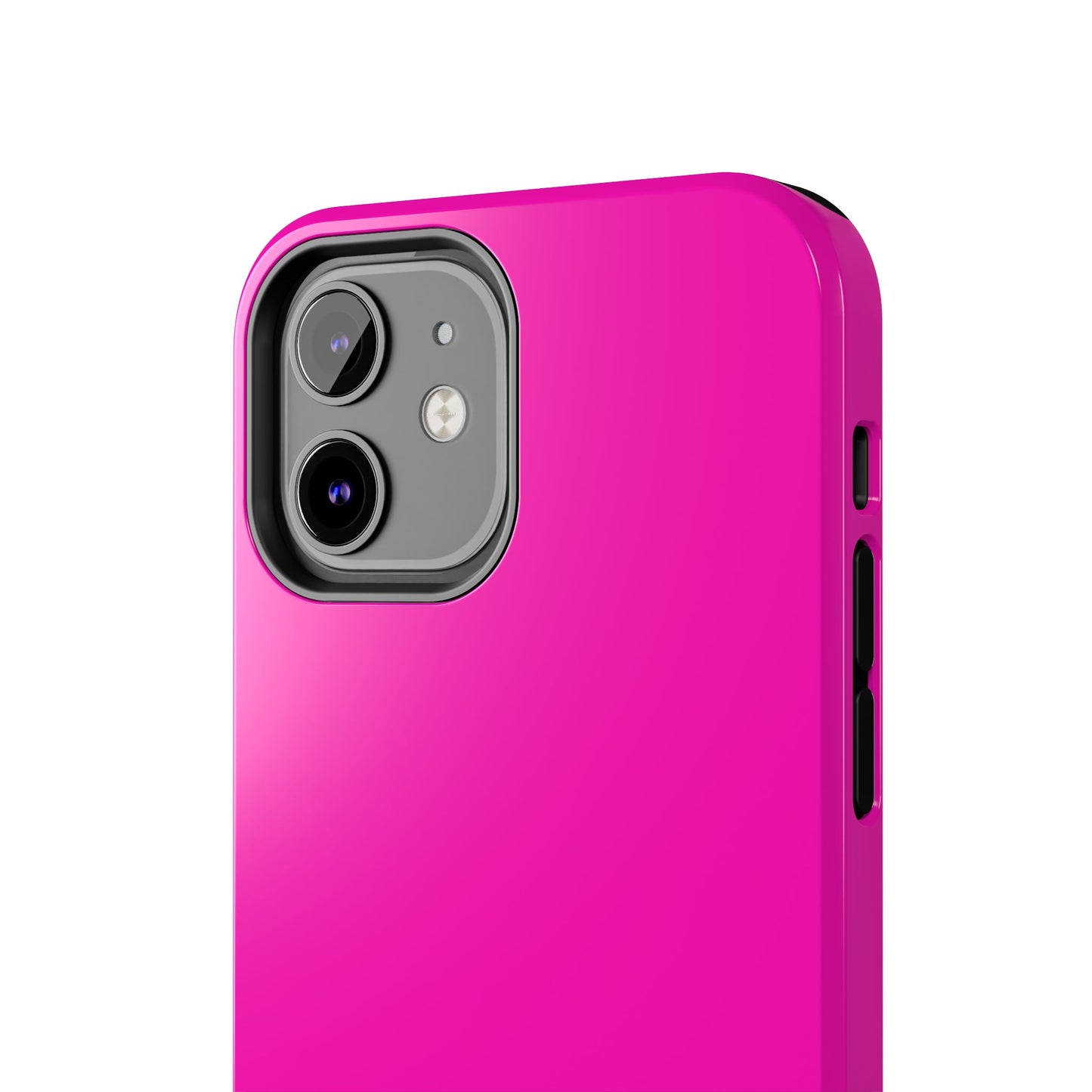 Simple Hot Pink-Tough Phone Cases - MahaCase