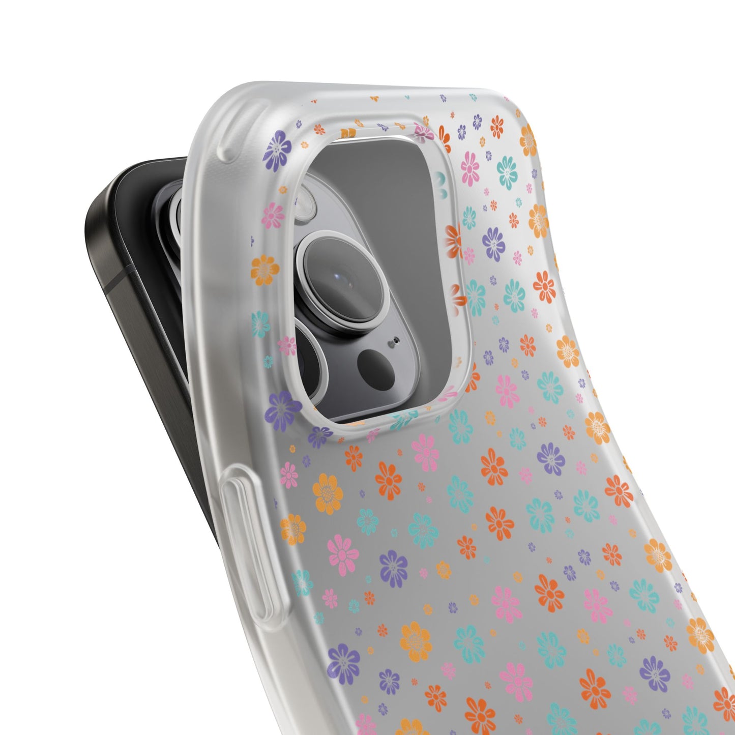Colorful Spring Floral Flexi Case - Stylish Phone Protection - iPhone Samsung with Gift Packaging - MahaCase