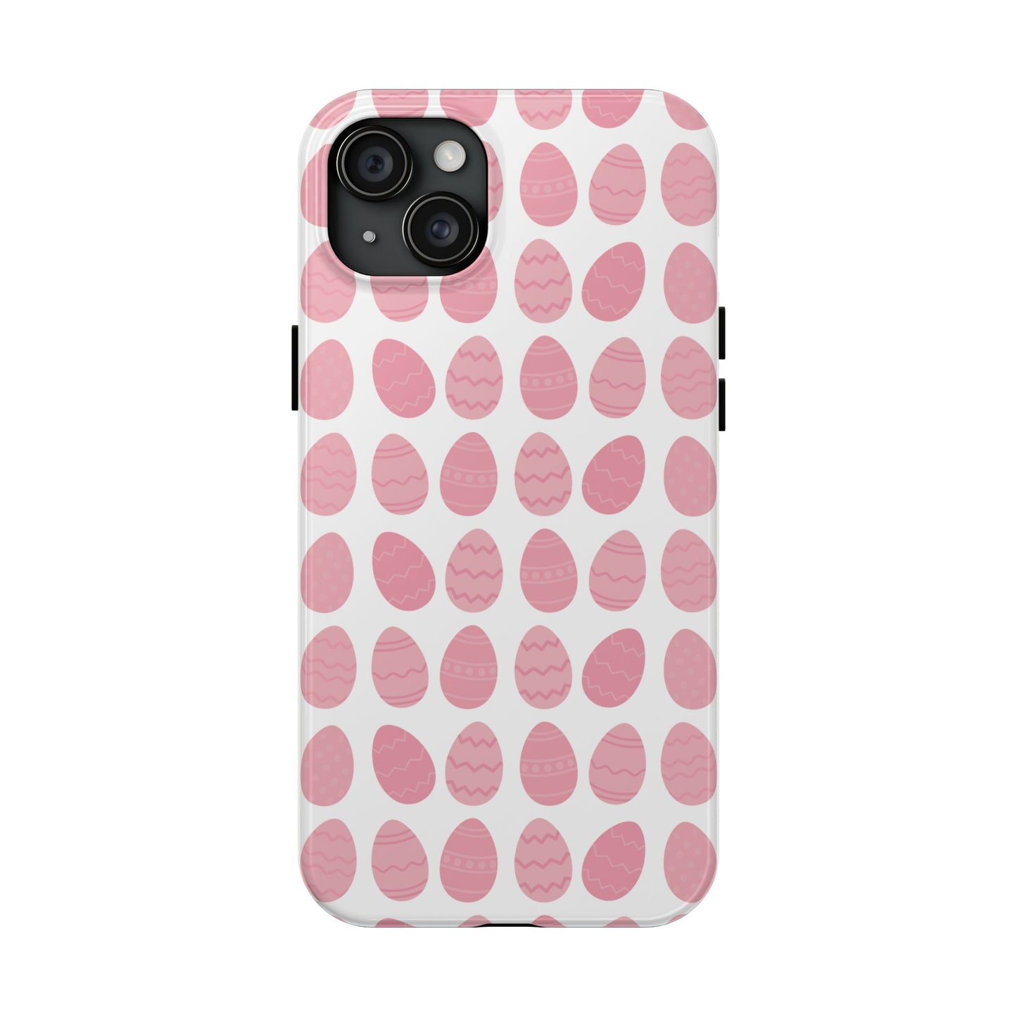 Pink Easter Egg Tough Phone Cases - Durable Protection for Spring Celebrations iPhone Samsung Galaxy - MahaCase