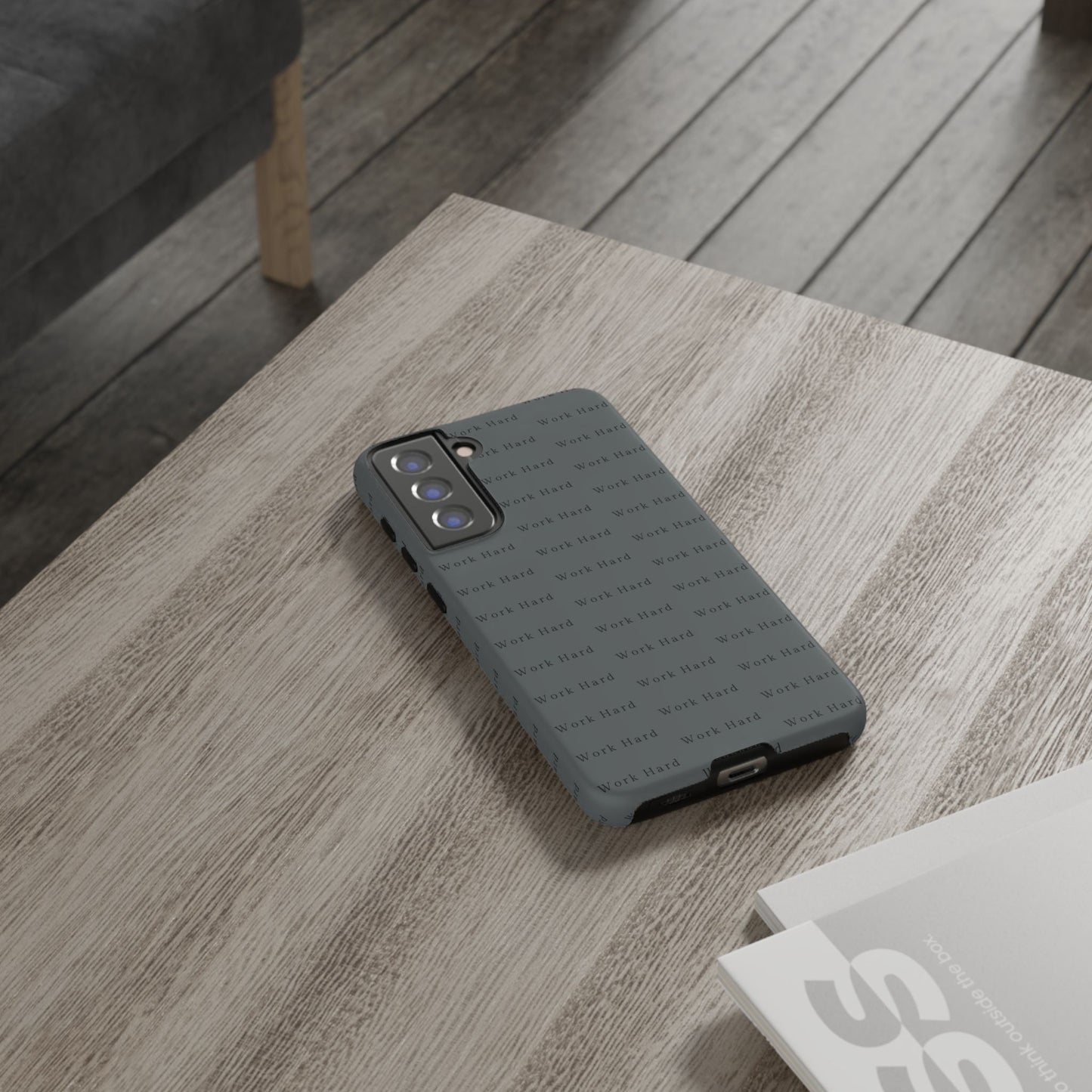 Work Hard Reminder Tough Cases iPhone Samsung Google Pixel - MahaCase