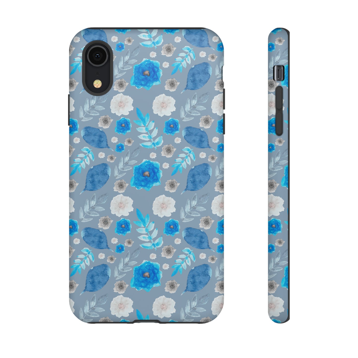 Blue Blooms-Tough Cases - MahaCase