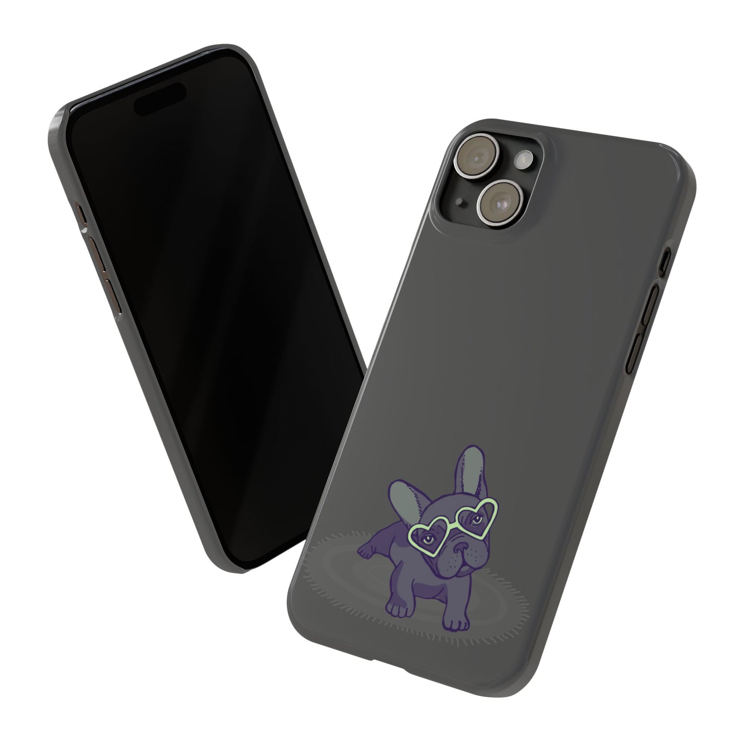 Bulldog Puppy Slim iPhone Cases - MahaCase