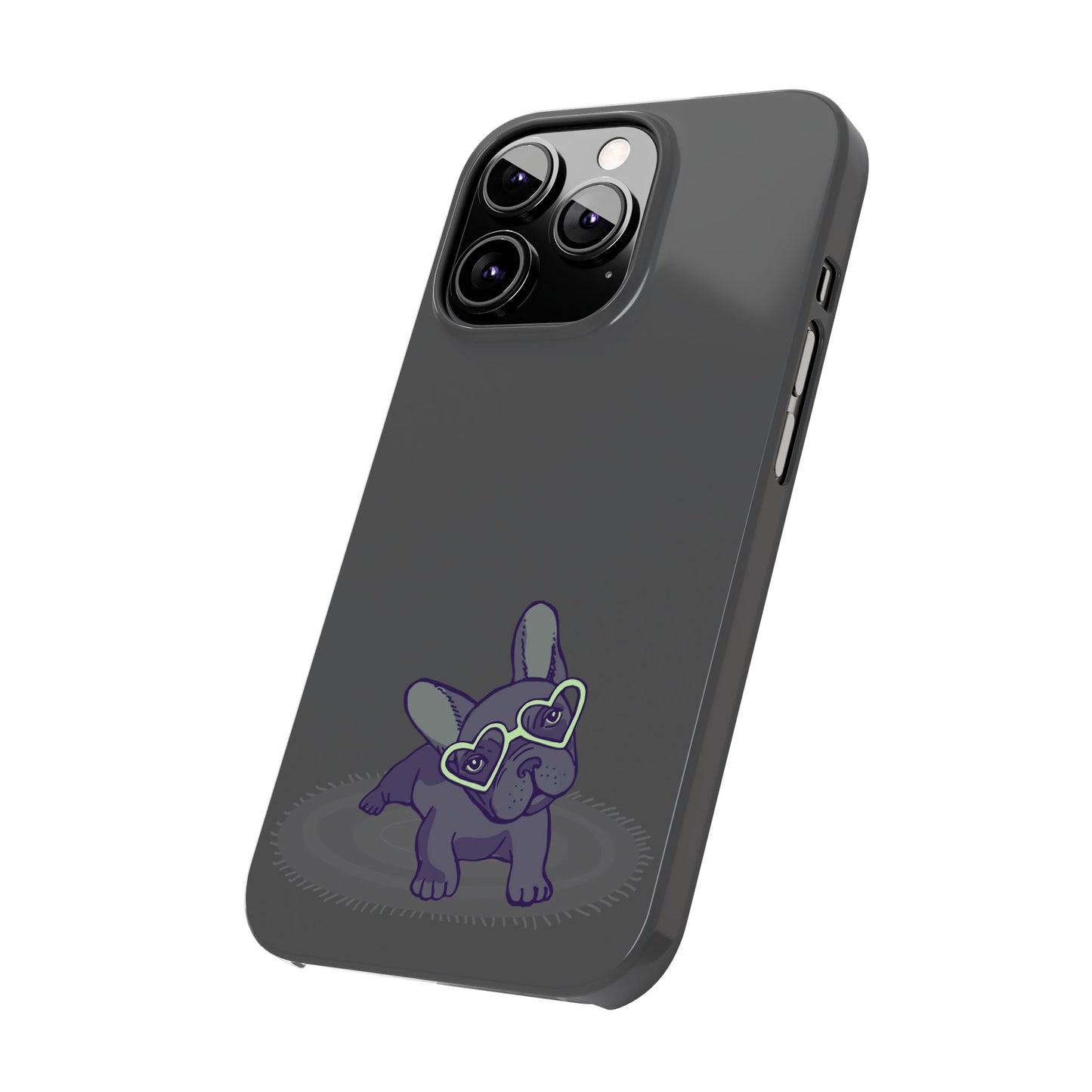 Bulldog Puppy Slim iPhone Cases - MahaCase