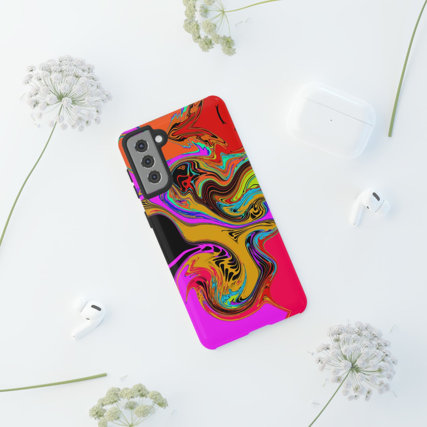 Color Swirl #23-Tough Cases - MahaCase