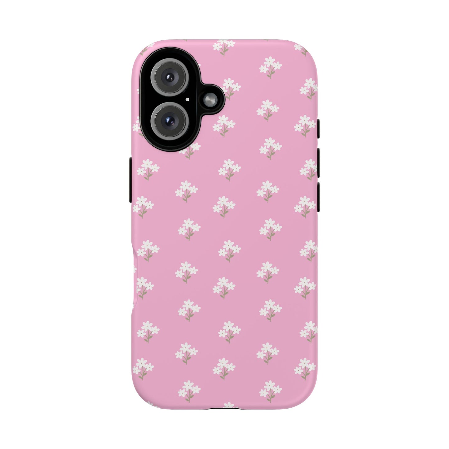 Floral Tough Phone Case - Pink Blossom Design - iPhone Samsung Galaxy Google Pixel - MahaCase