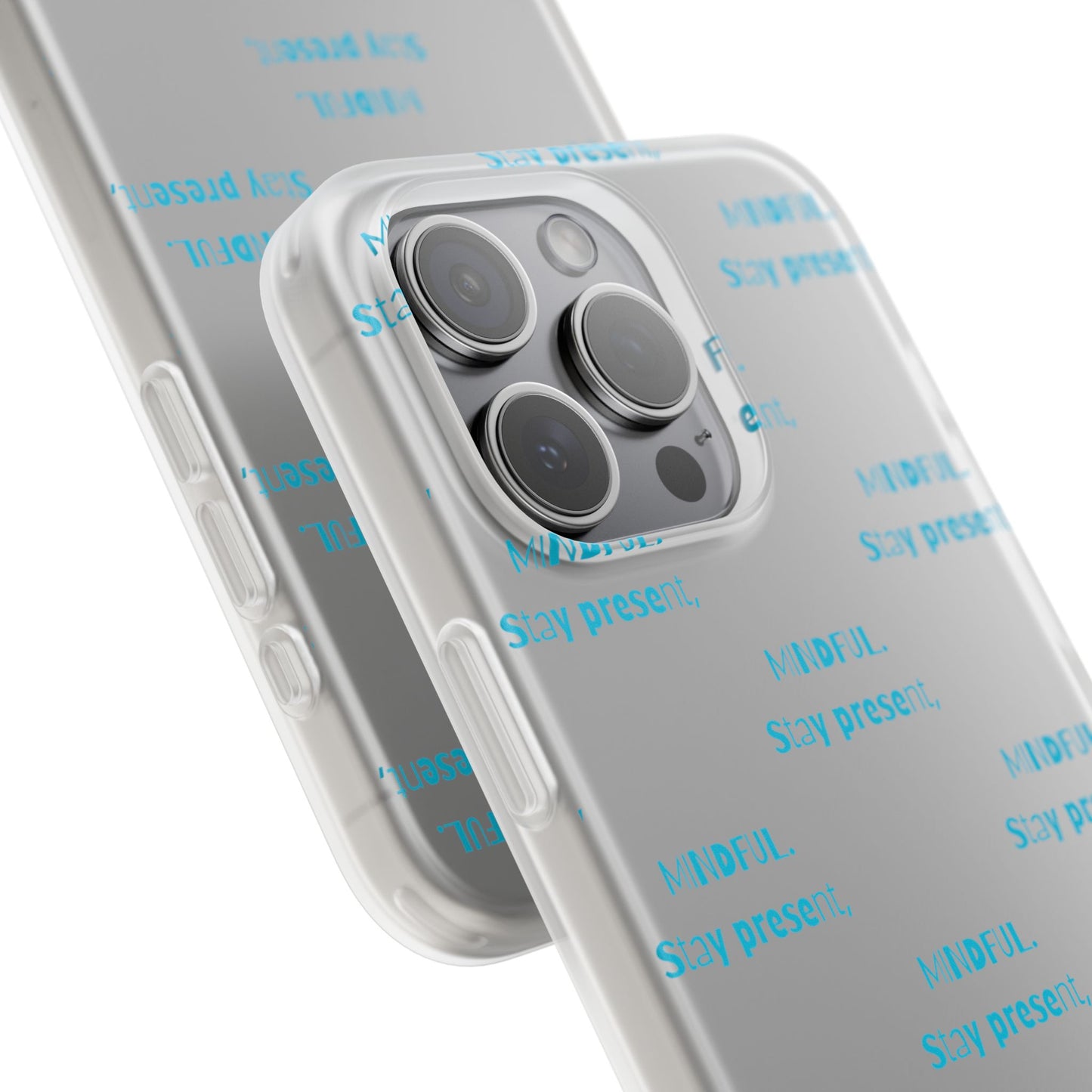 Stay Present Mindful #12 Flexi Cases iPhone Samsung Gift Packaging - MahaCase