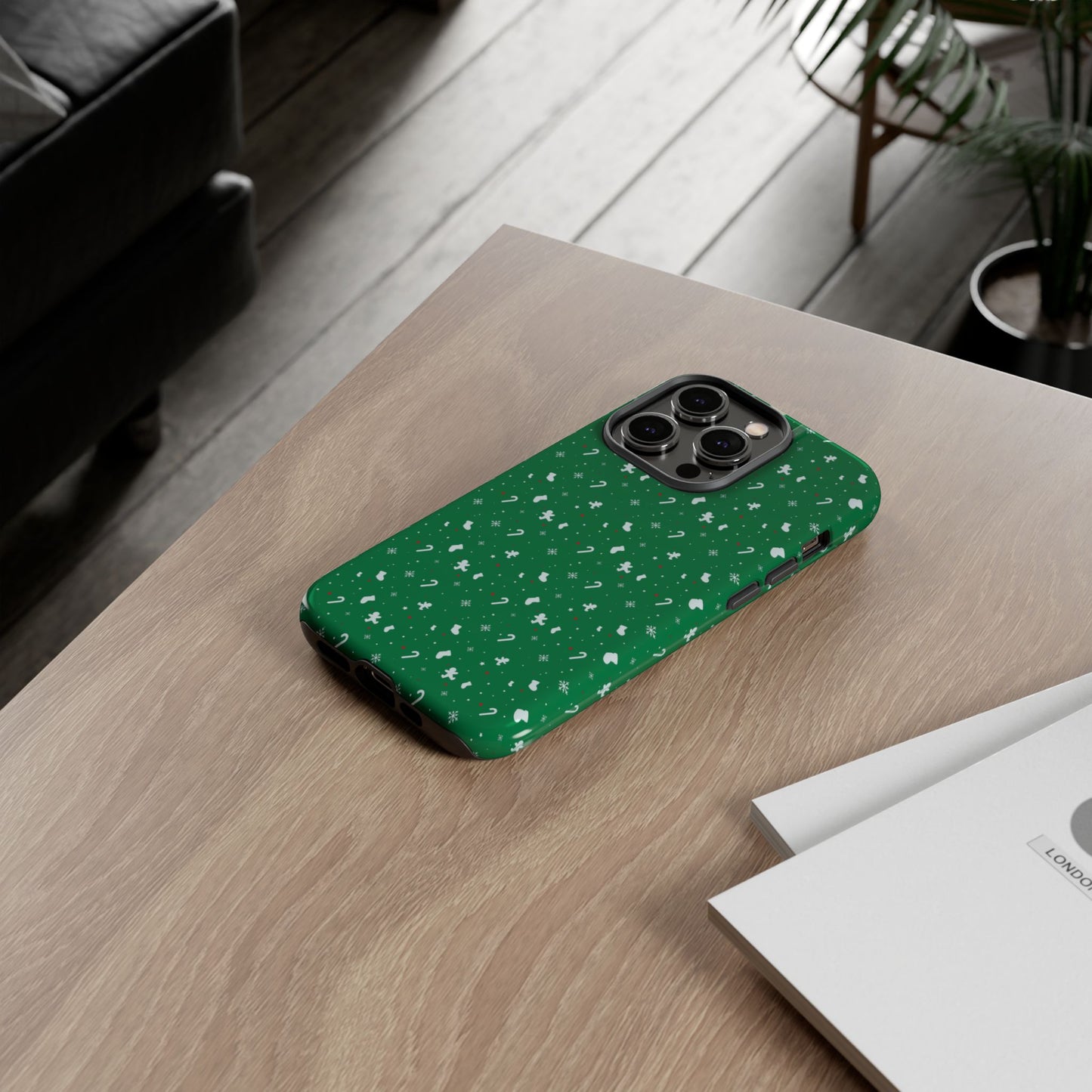 Candy Cane Blizzard #24 - Tough Cases iPhone Samsung Google Pixel - MahaCase