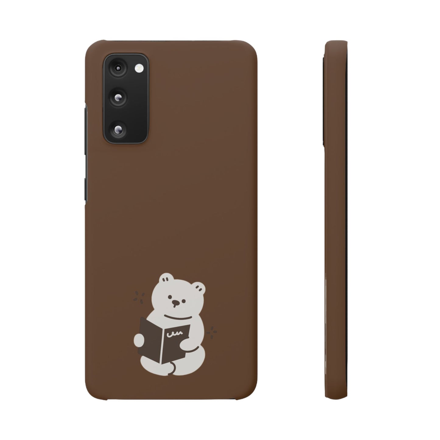 Reading Bear #02-Snap Cases - MahaCase