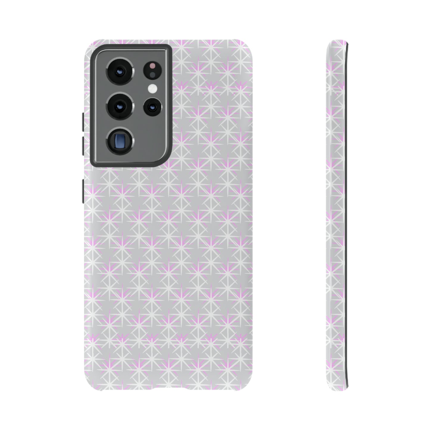 Grey Skies, Pink Stars-Tough Cases - MahaCase
