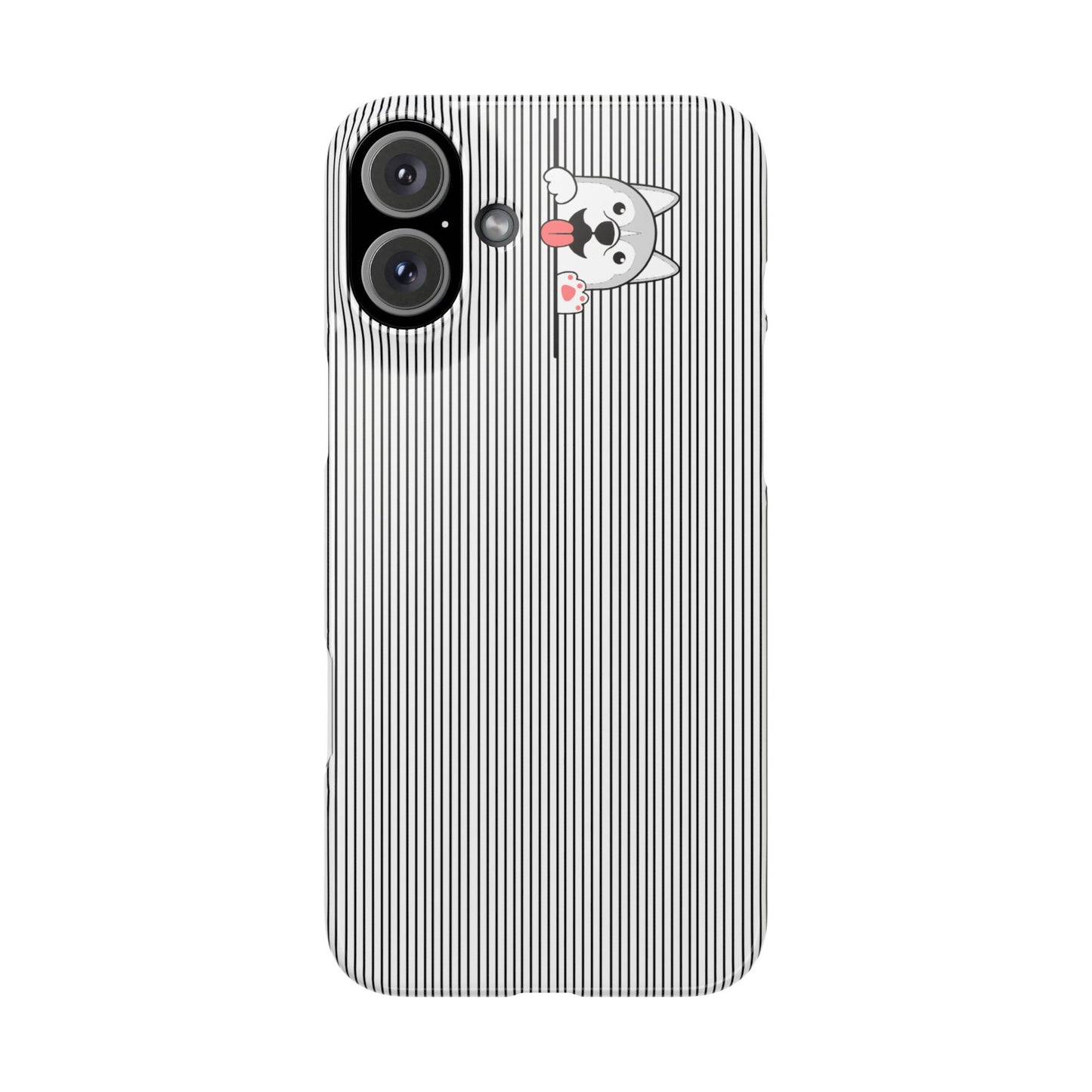 Cute Husky-Slim iPhone Cases - MahaCase