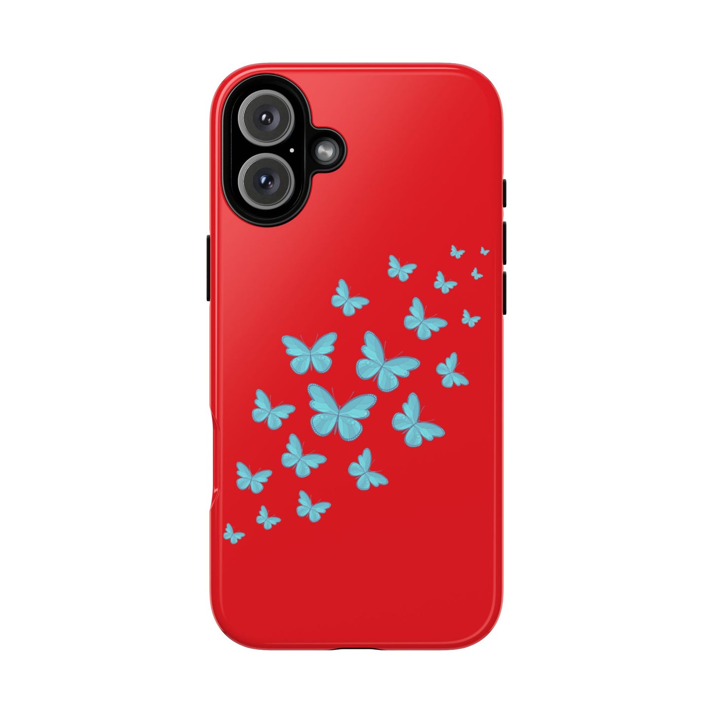 Butterflies in Red - Tough Cases iPhone Samsung Google Pixel - MahaCase