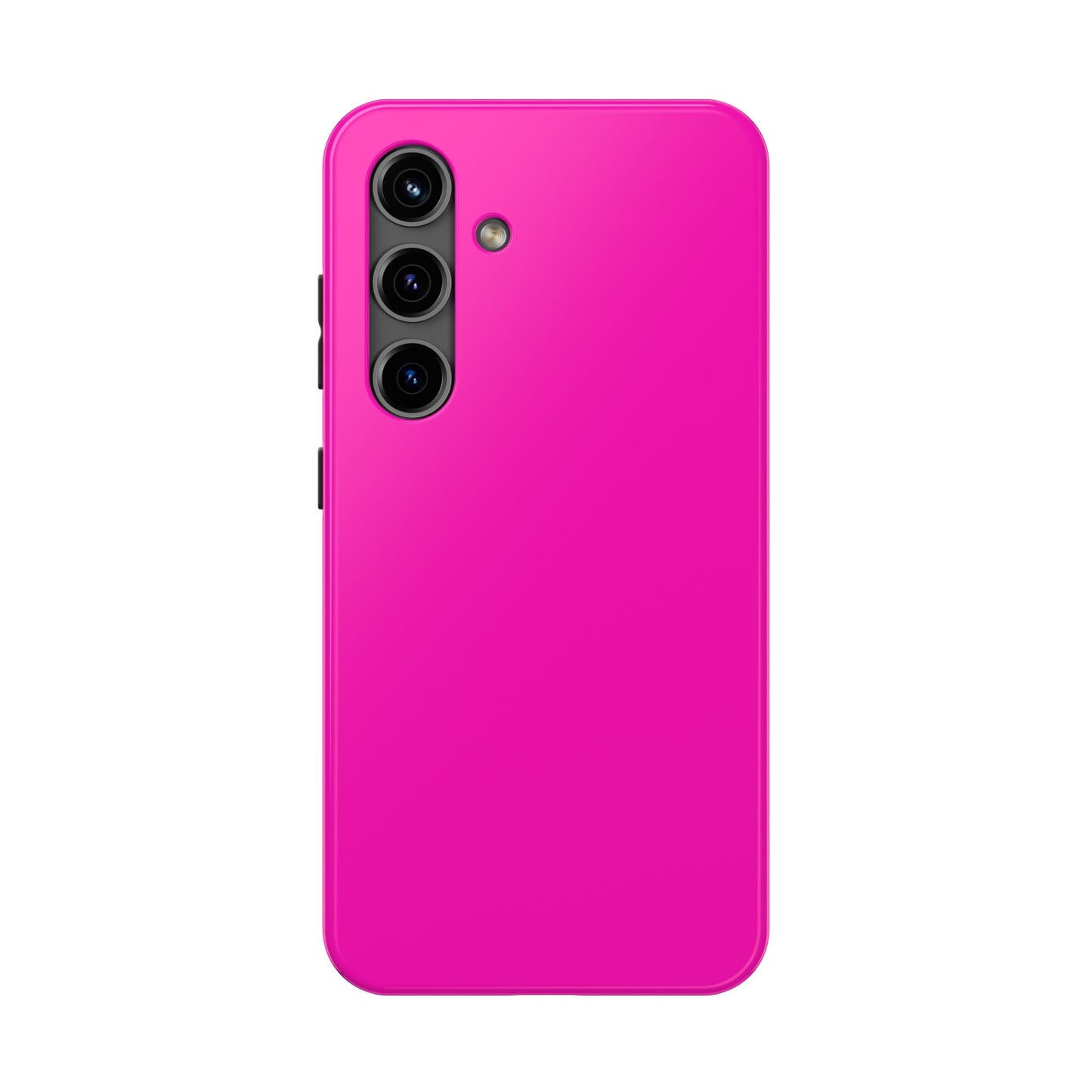 Simple Hot Pink-Tough Phone Cases - MahaCase