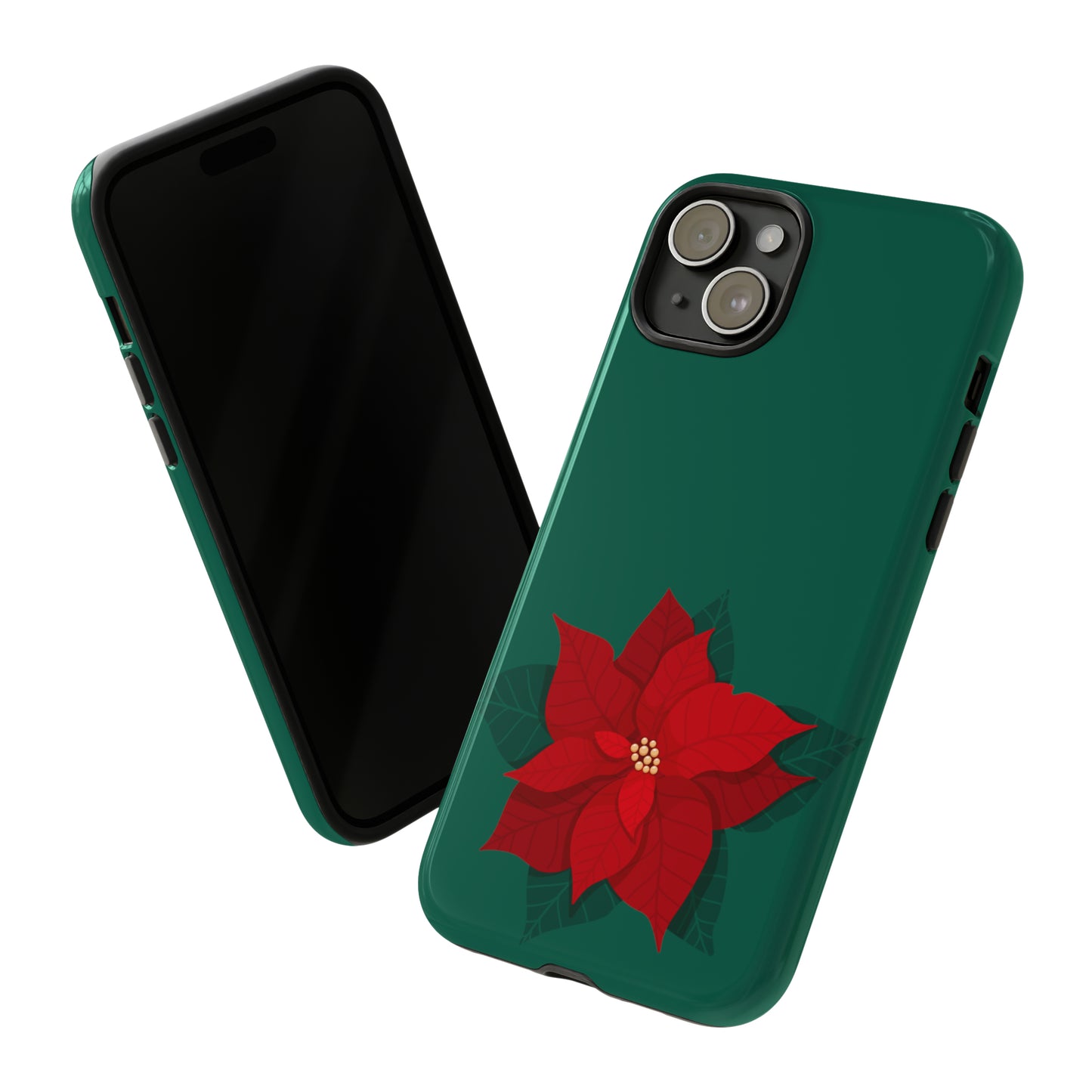 Poinsettia Charm #10-Tough Cases - MahaCase