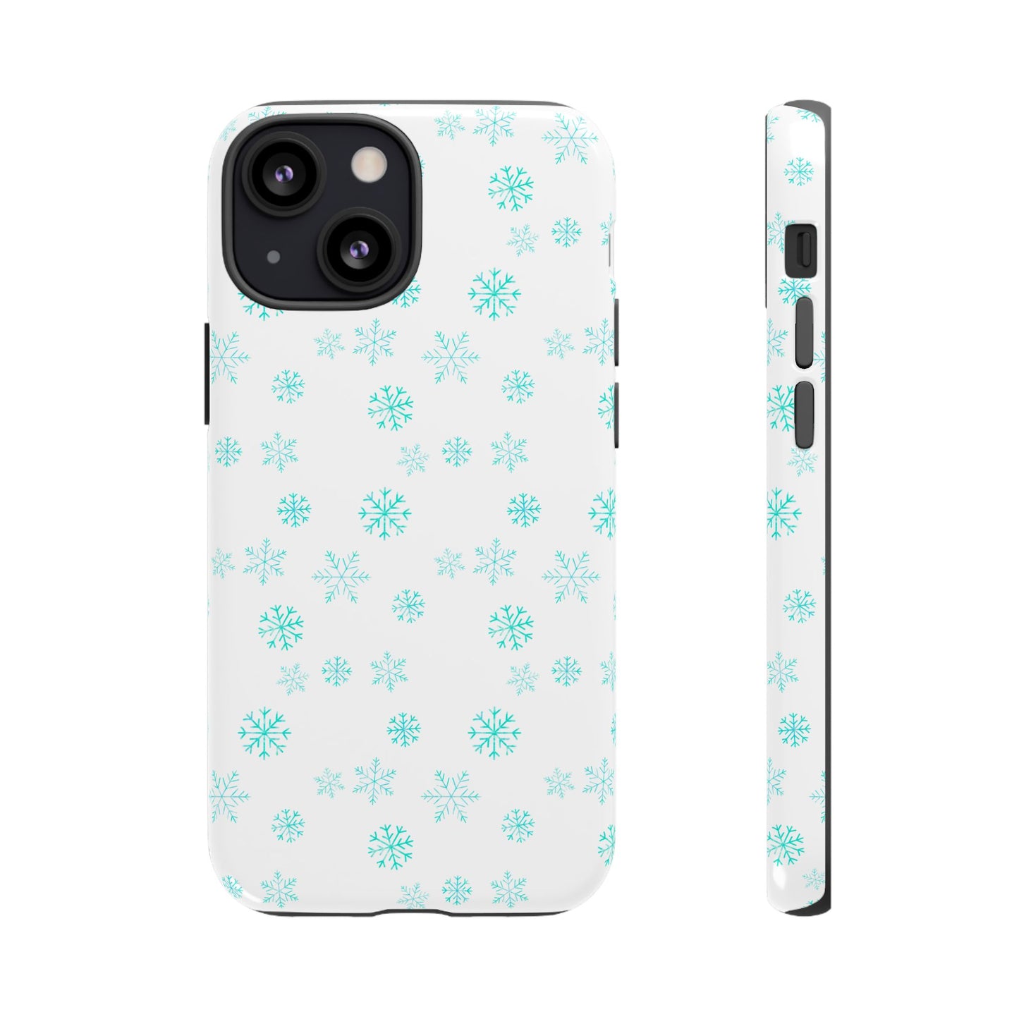 Snowy Blue #12 - Tough Cases iPhone Samsung Google Pixel - MahaCase