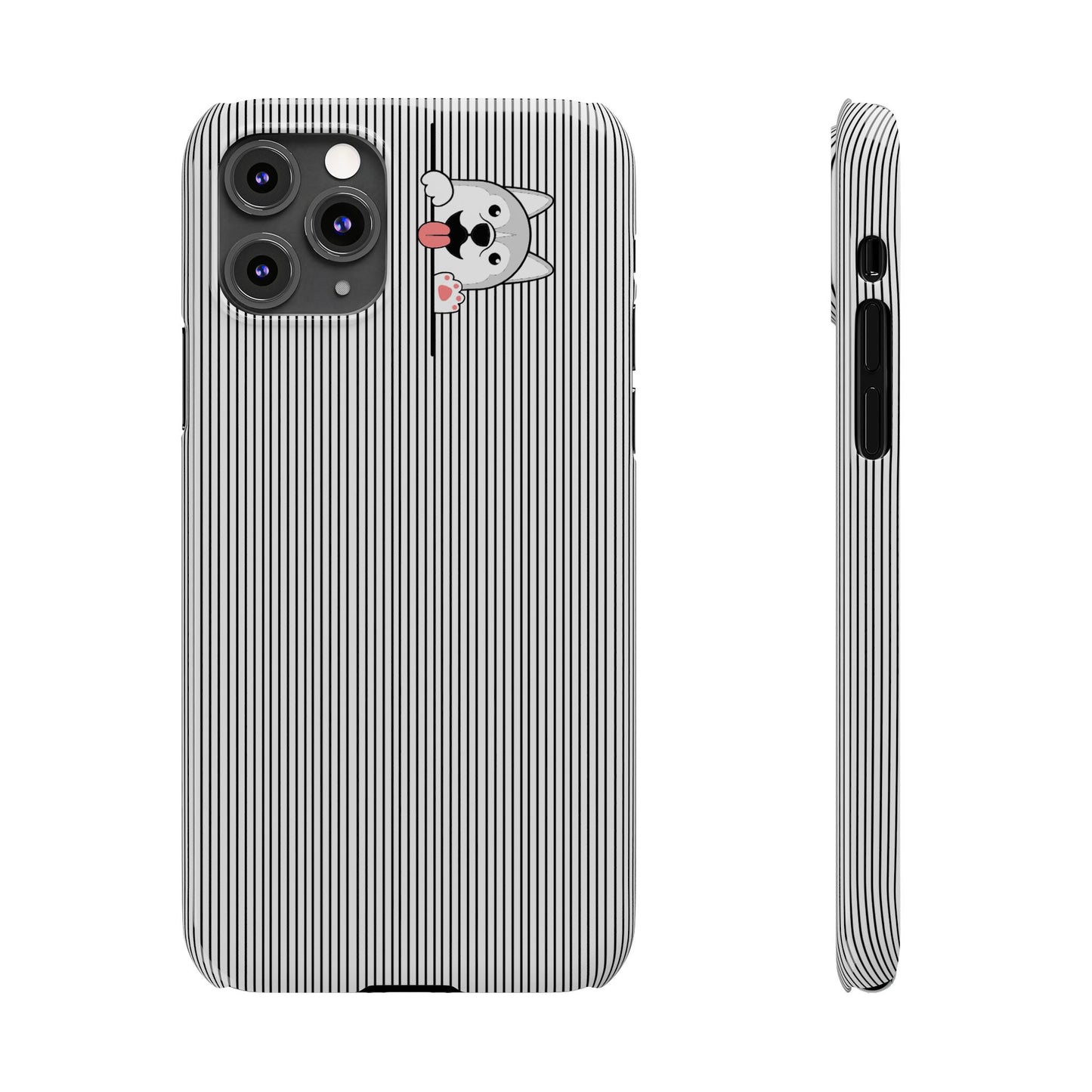 Cute Husky-Slim iPhone Cases - MahaCase