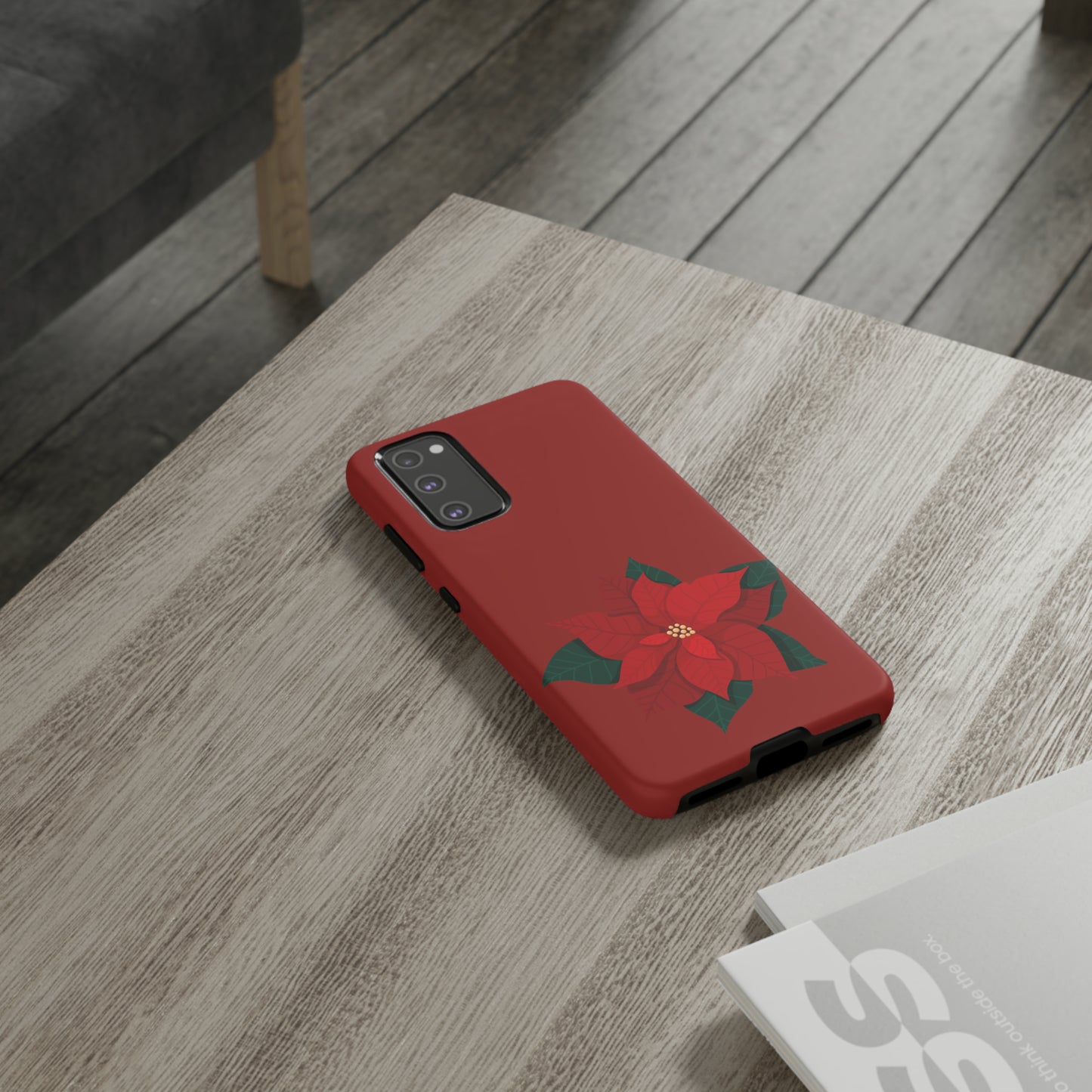 Poinsettia Charm #12-Tough Cases - MahaCase