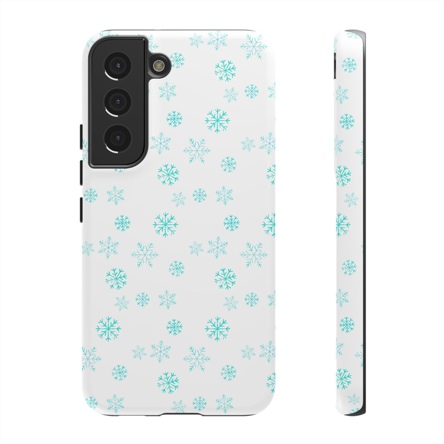 Snowy Blue #12 - Tough Cases iPhone Samsung Google Pixel - MahaCase