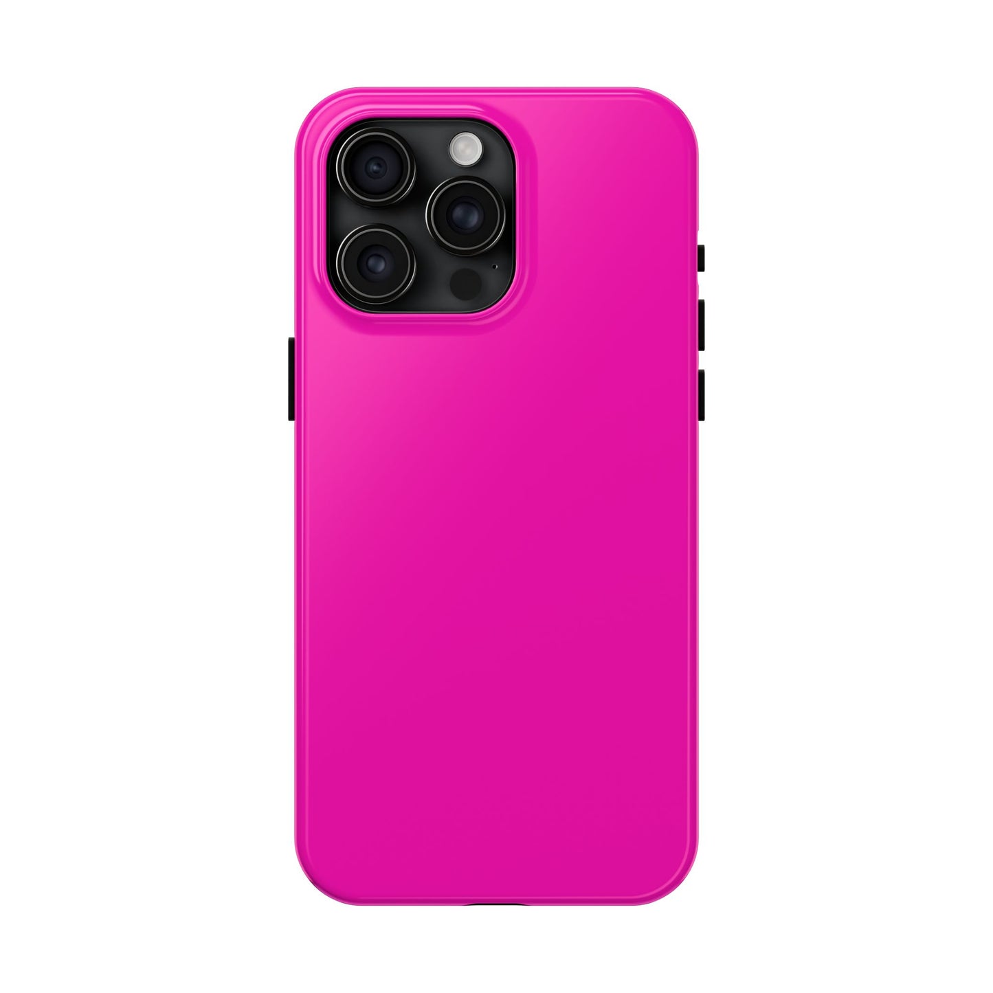 Simple Hot Pink-Tough Phone Cases - MahaCase