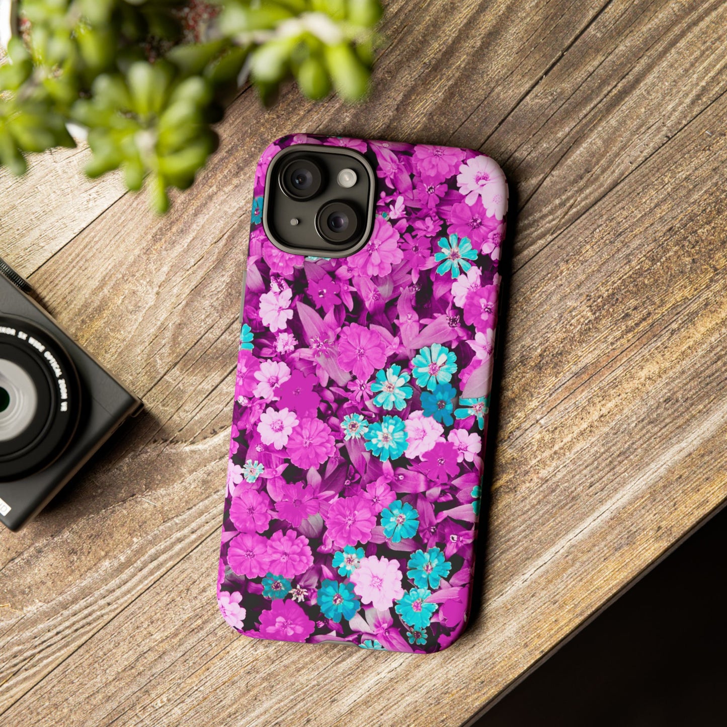 Lucid Flowers #22-Tough Cases iPhone Samsung Google Pixel - MahaCase