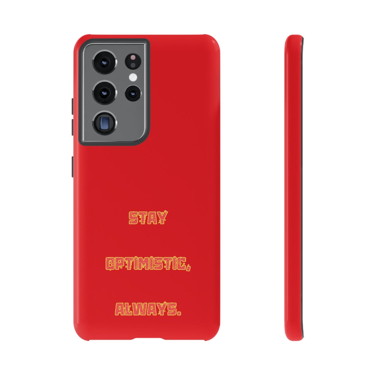 Stay Optimistic, Always #22 Tough Cases iPhone Samsung Google Pixel - MahaCase