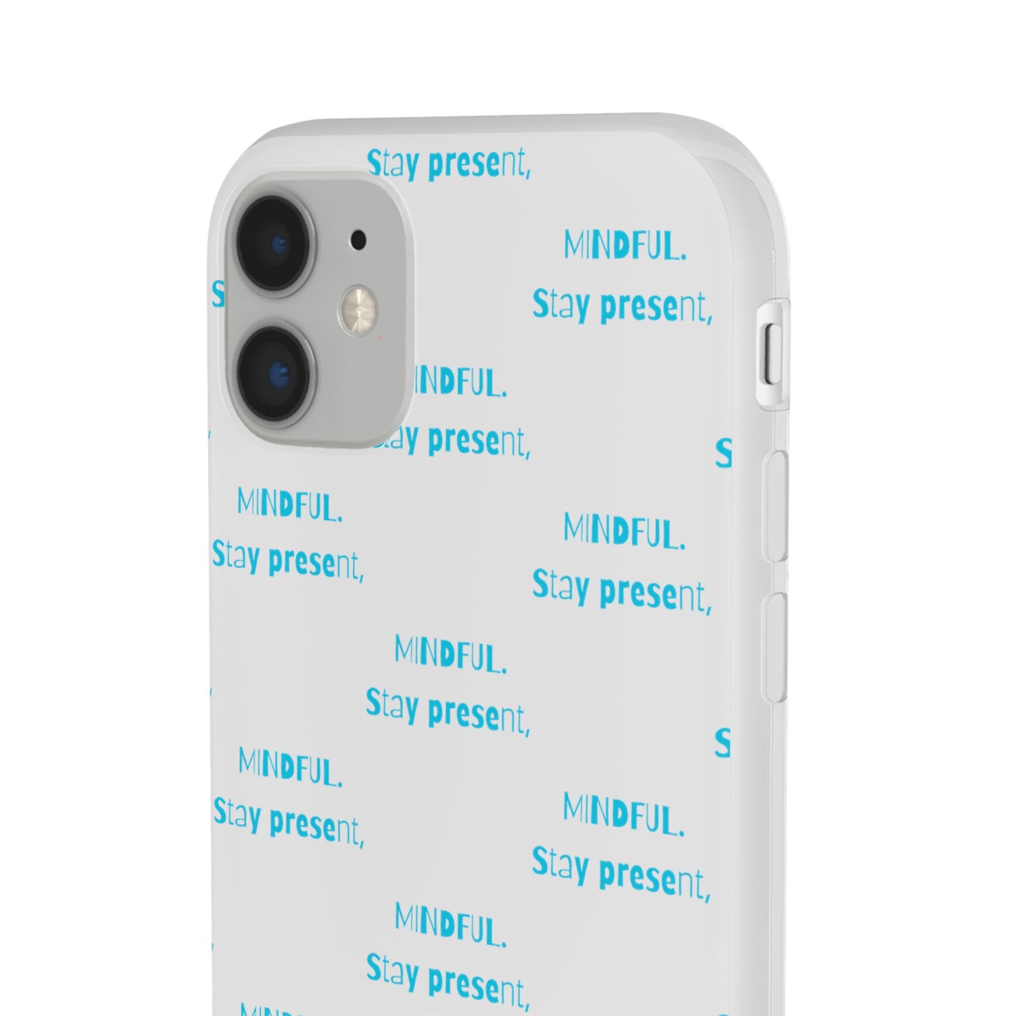 Stay Present Mindful #12 Flexi Cases iPhone Samsung Gift Packaging - MahaCase