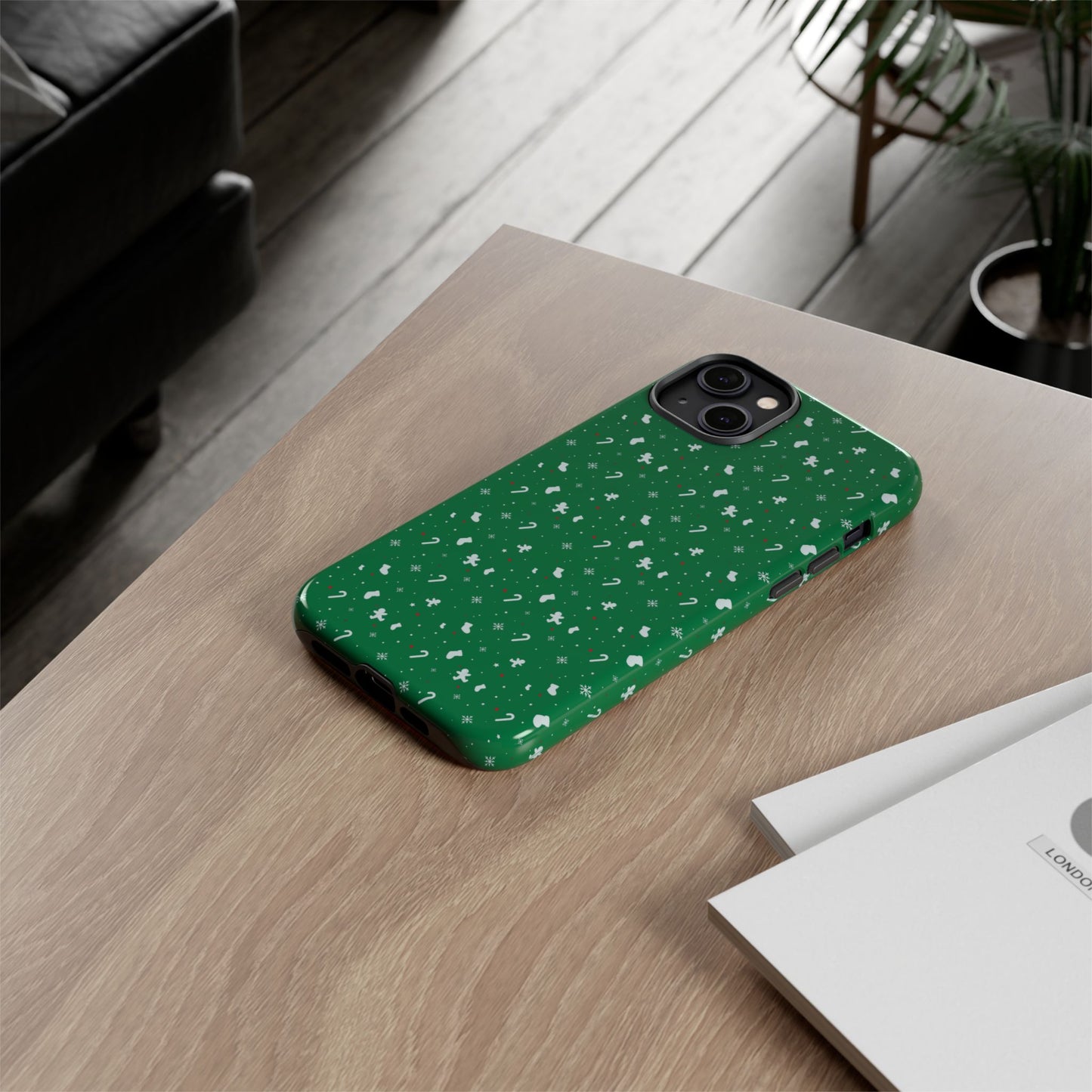 Candy Cane Blizzard #24 - Tough Cases iPhone Samsung Google Pixel - MahaCase