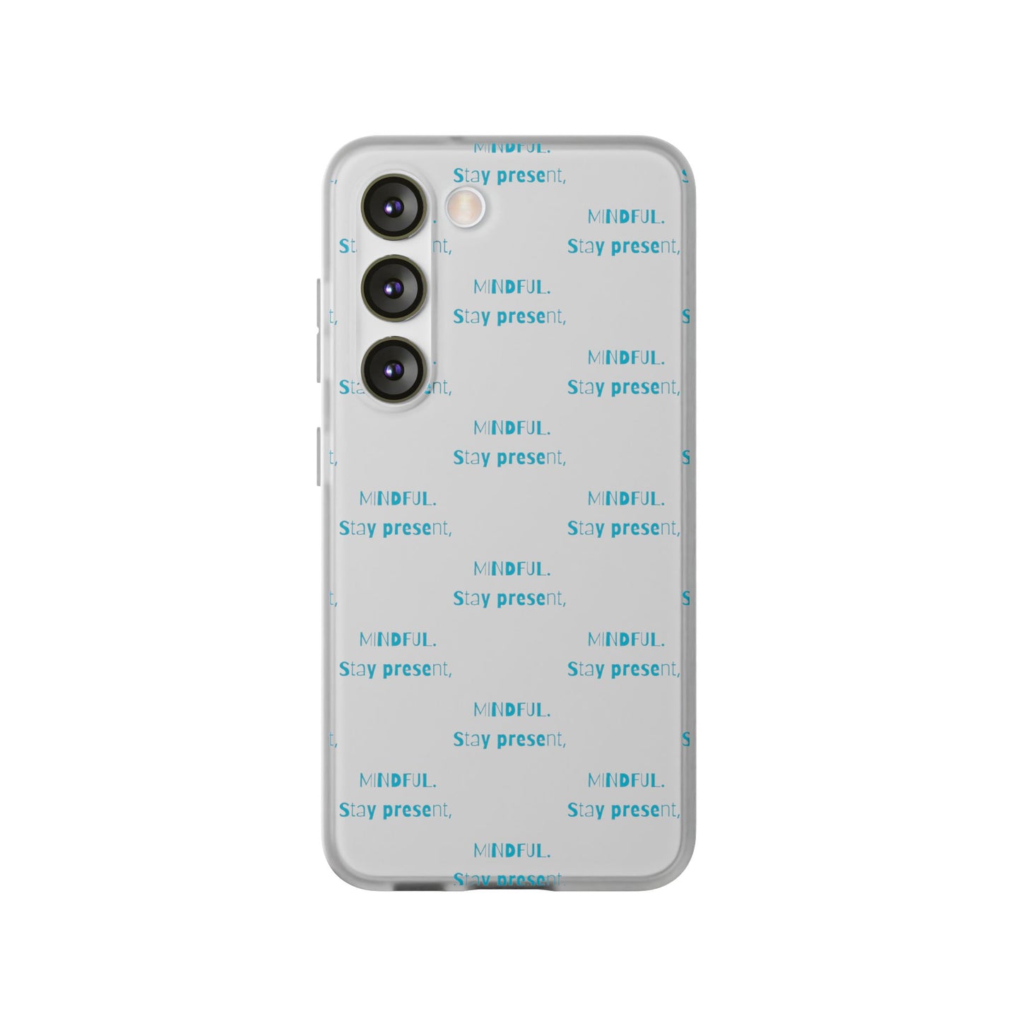Stay Present Mindful #12 Flexi Cases iPhone Samsung Gift Packaging - MahaCase