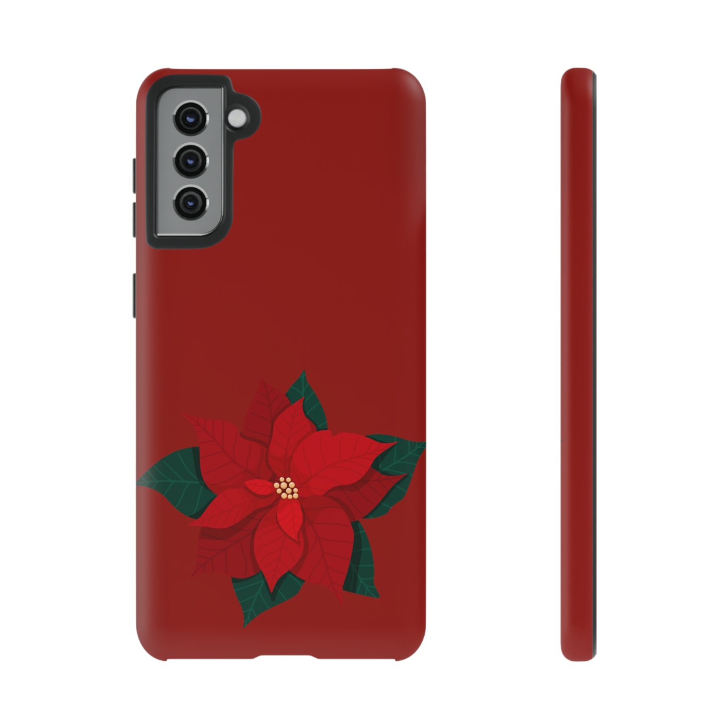 Poinsettia Charm #12-Tough Cases - MahaCase