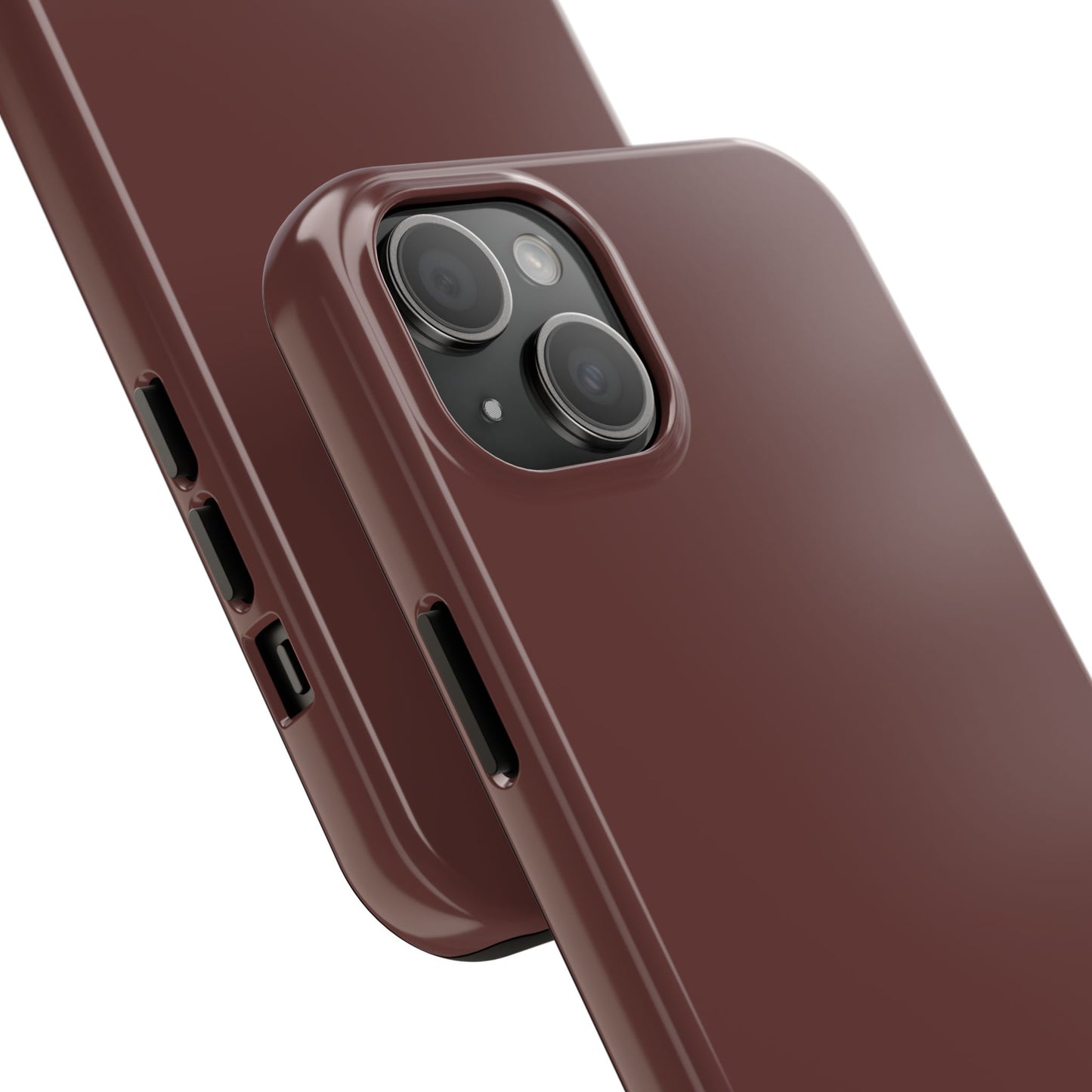Phone Case - Garnet Color Fall 2025 Trending Color, Sturdy Phone Cases, Durable Cell Phone Covers, Trendy Gadget Protection, Unique Phone Accessories- iPhone, Samsung