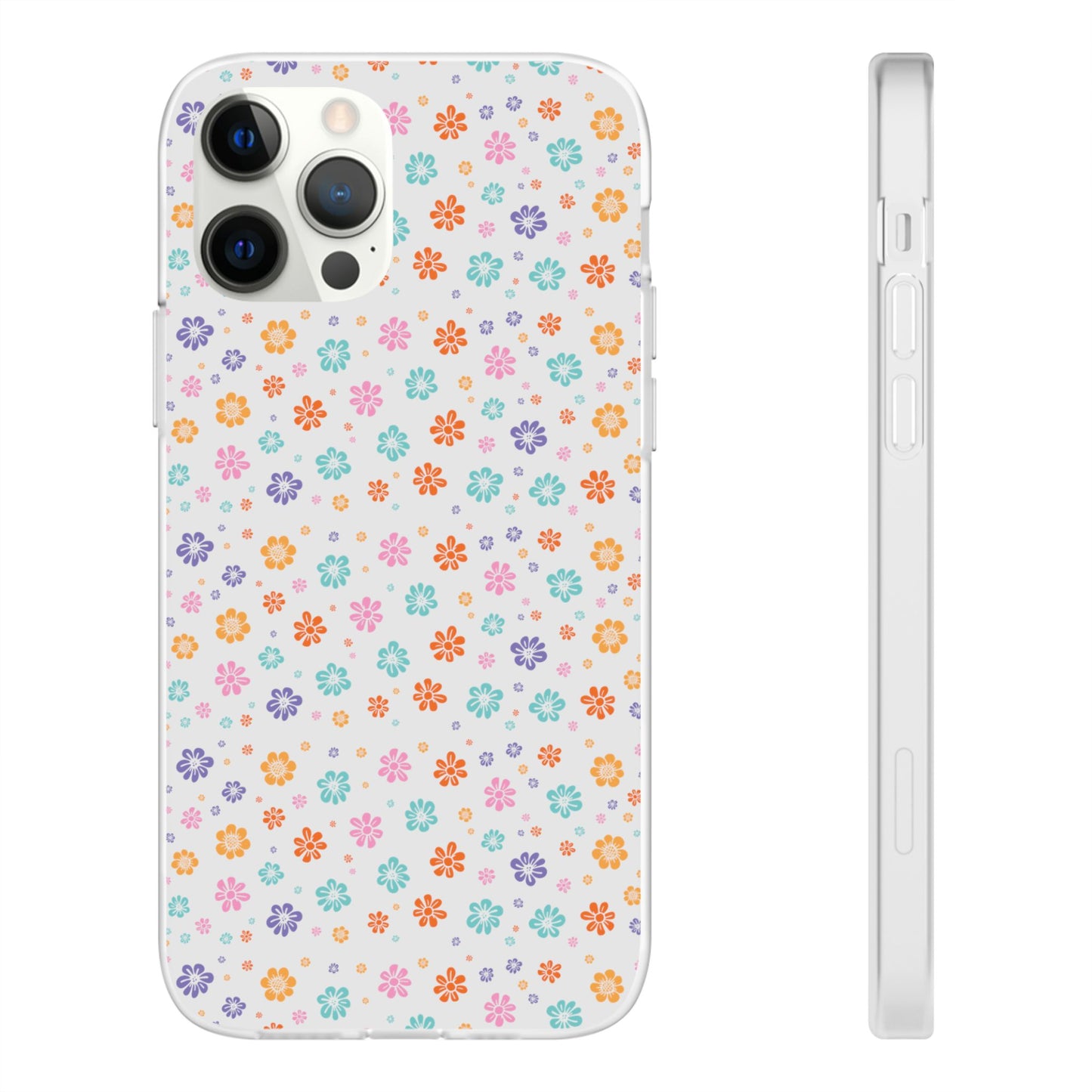 Colorful Spring Floral Flexi Case - Stylish Phone Protection - iPhone Samsung with Gift Packaging - MahaCase