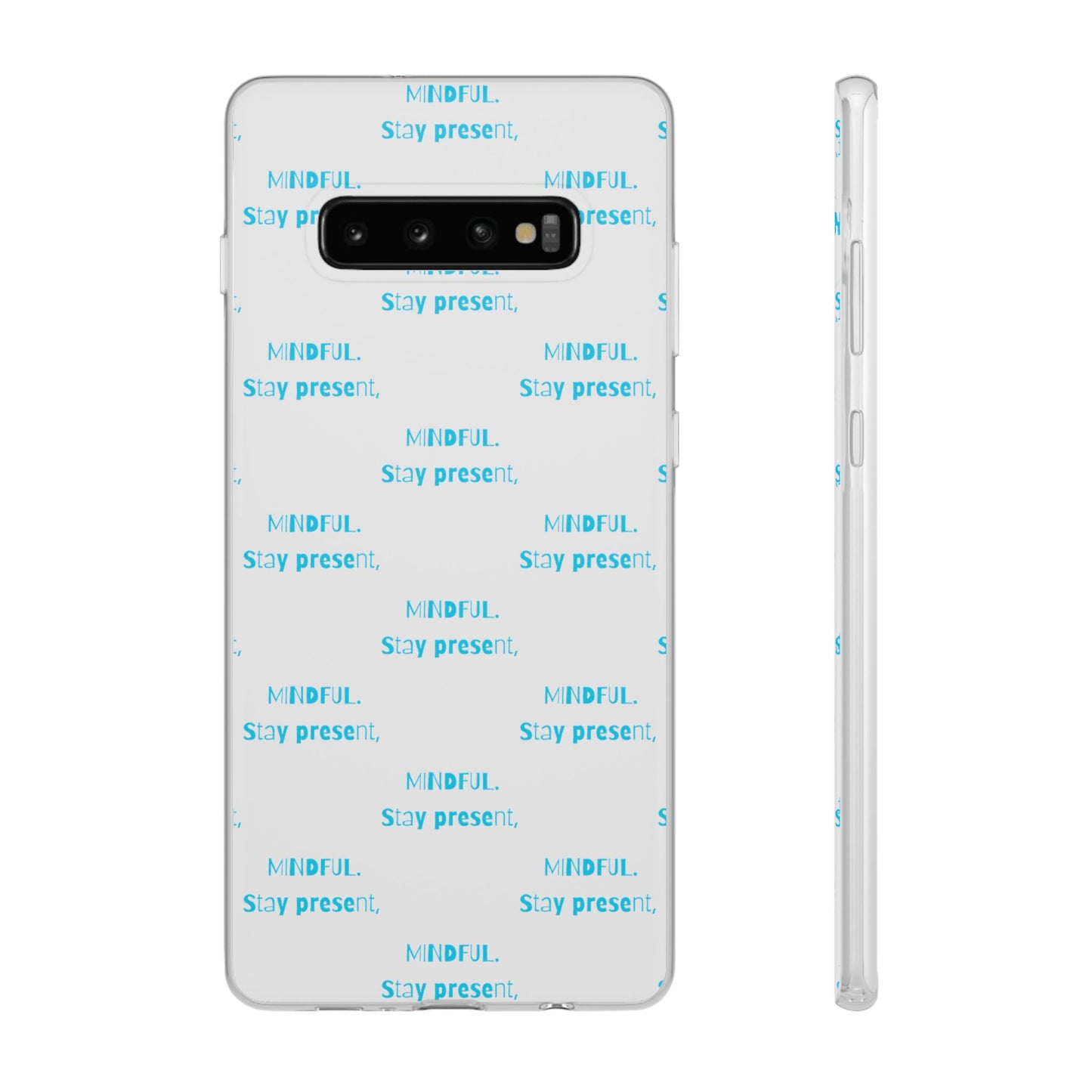 Stay Present Mindful #12 Flexi Cases iPhone Samsung Gift Packaging - MahaCase