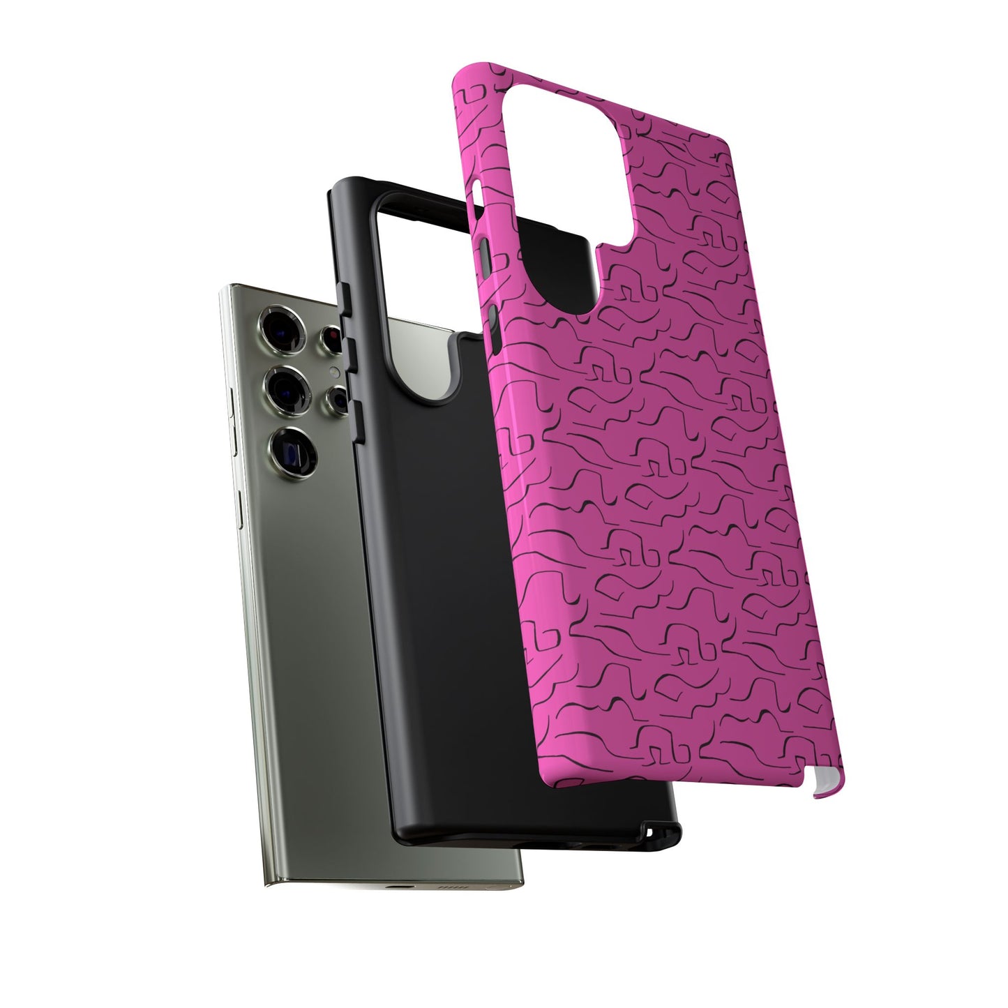 Pink Pattern #33 Tough Cases - MahaCase