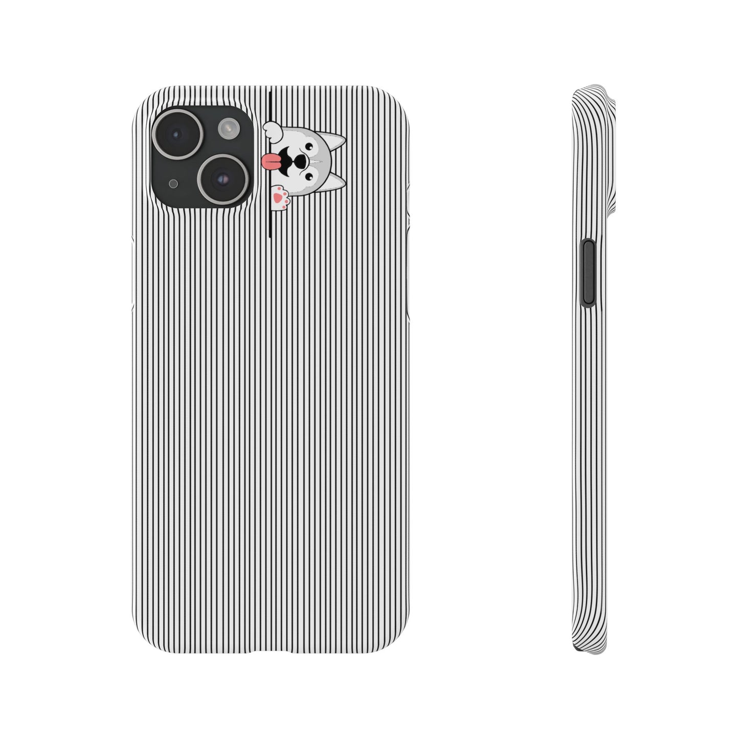 Cute Husky-Slim iPhone Cases - MahaCase