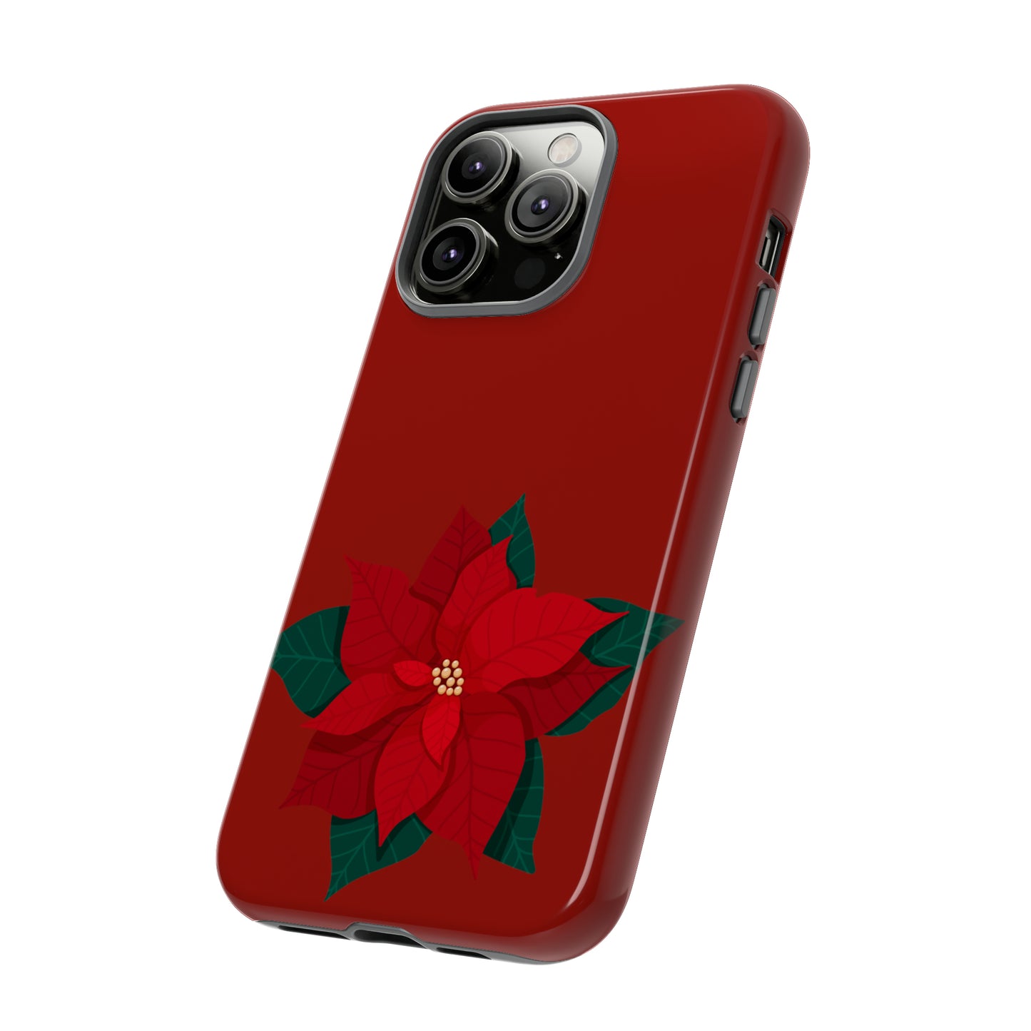 Poinsettia Charm #12-Tough Cases - MahaCase