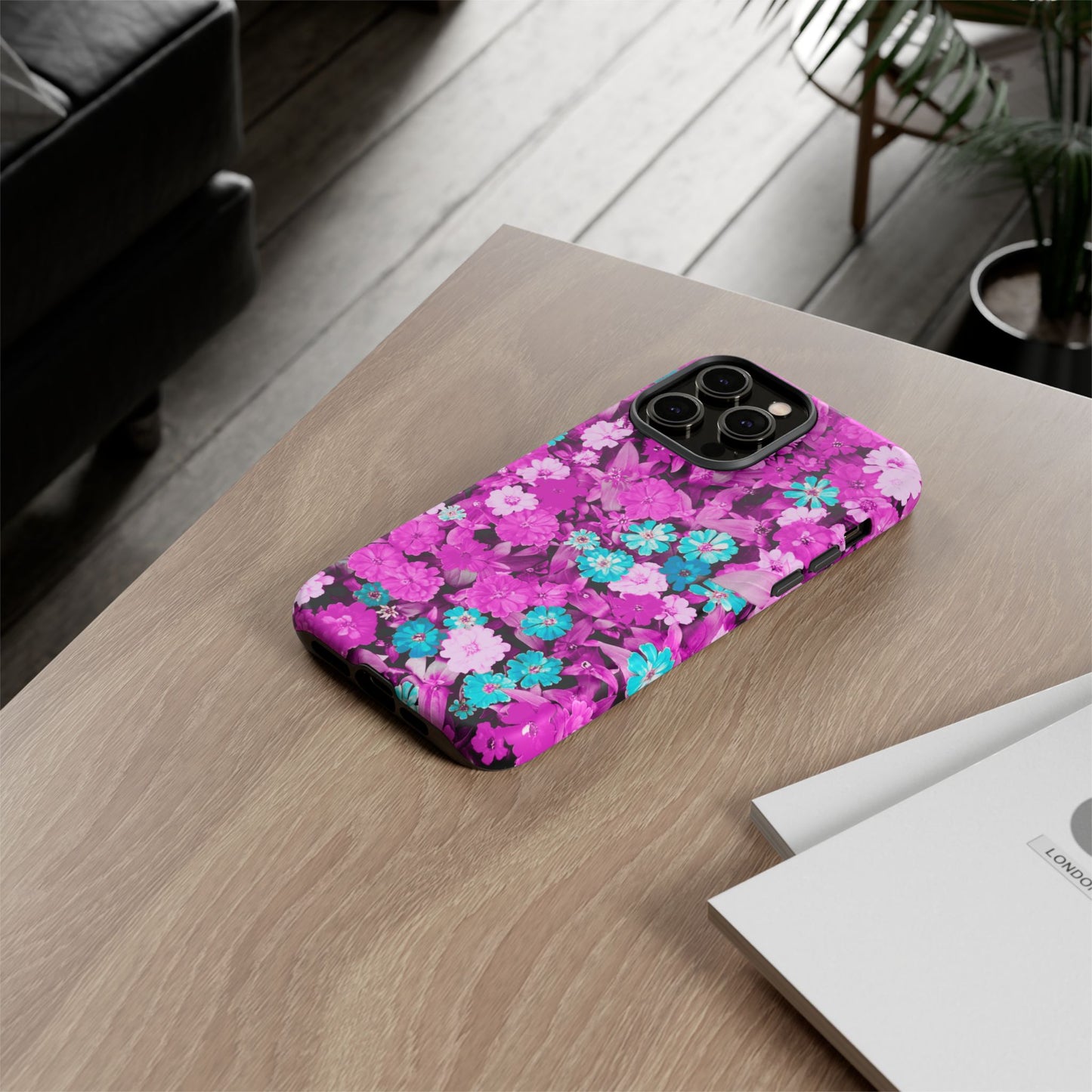 Lucid Flowers #22-Tough Cases iPhone Samsung Google Pixel - MahaCase