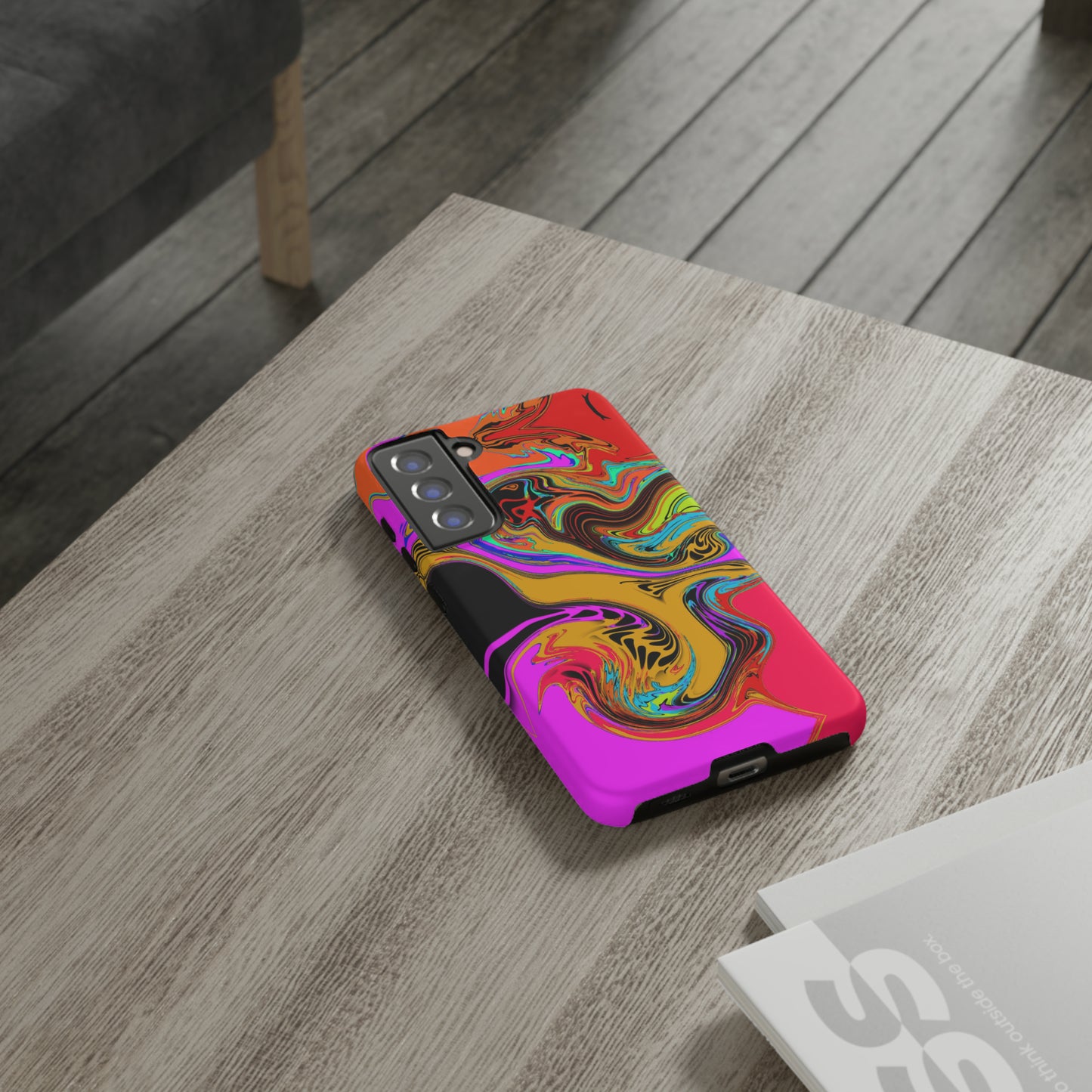 Color Swirl #23-Tough Cases - MahaCase
