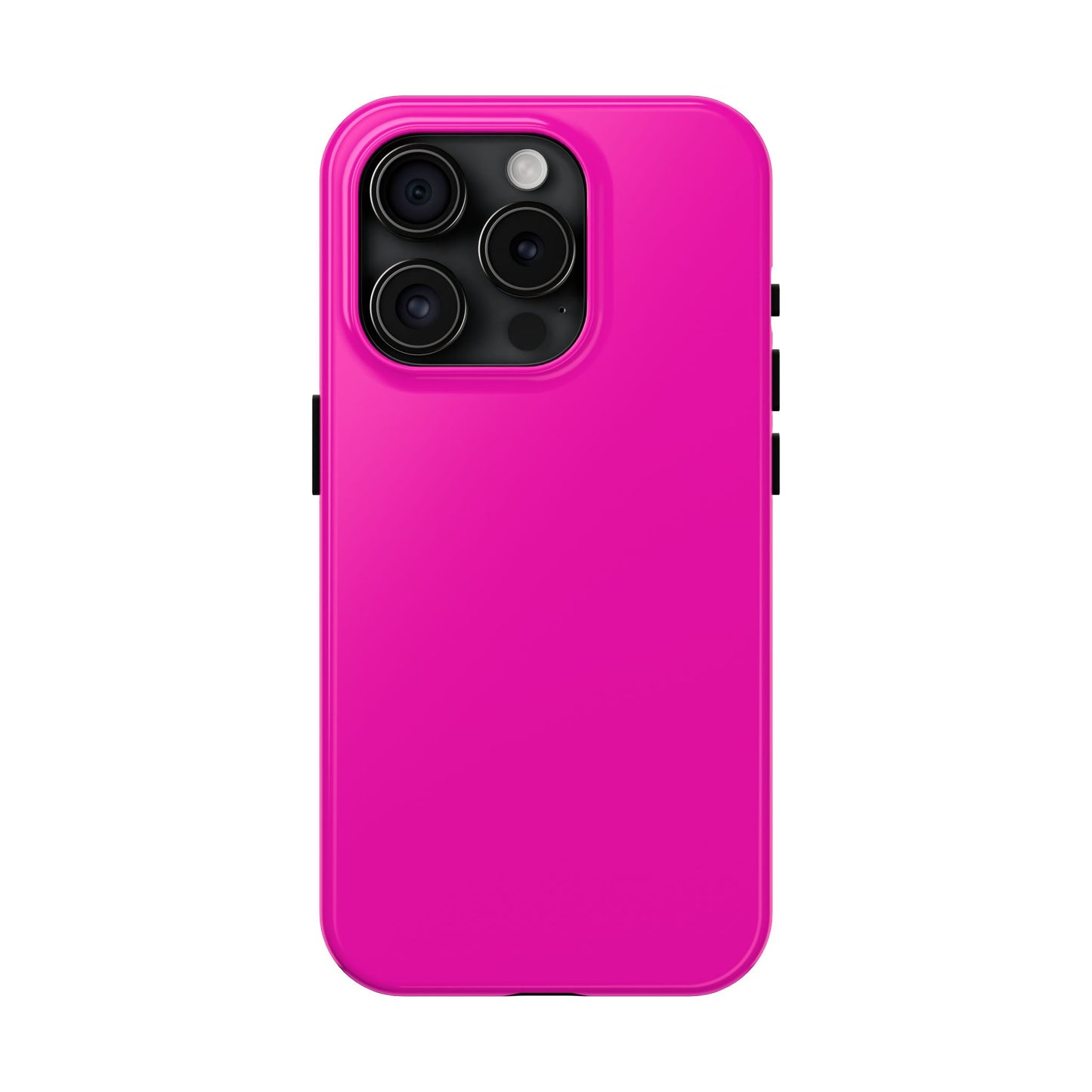Simple Hot Pink-Tough Phone Cases - MahaCase