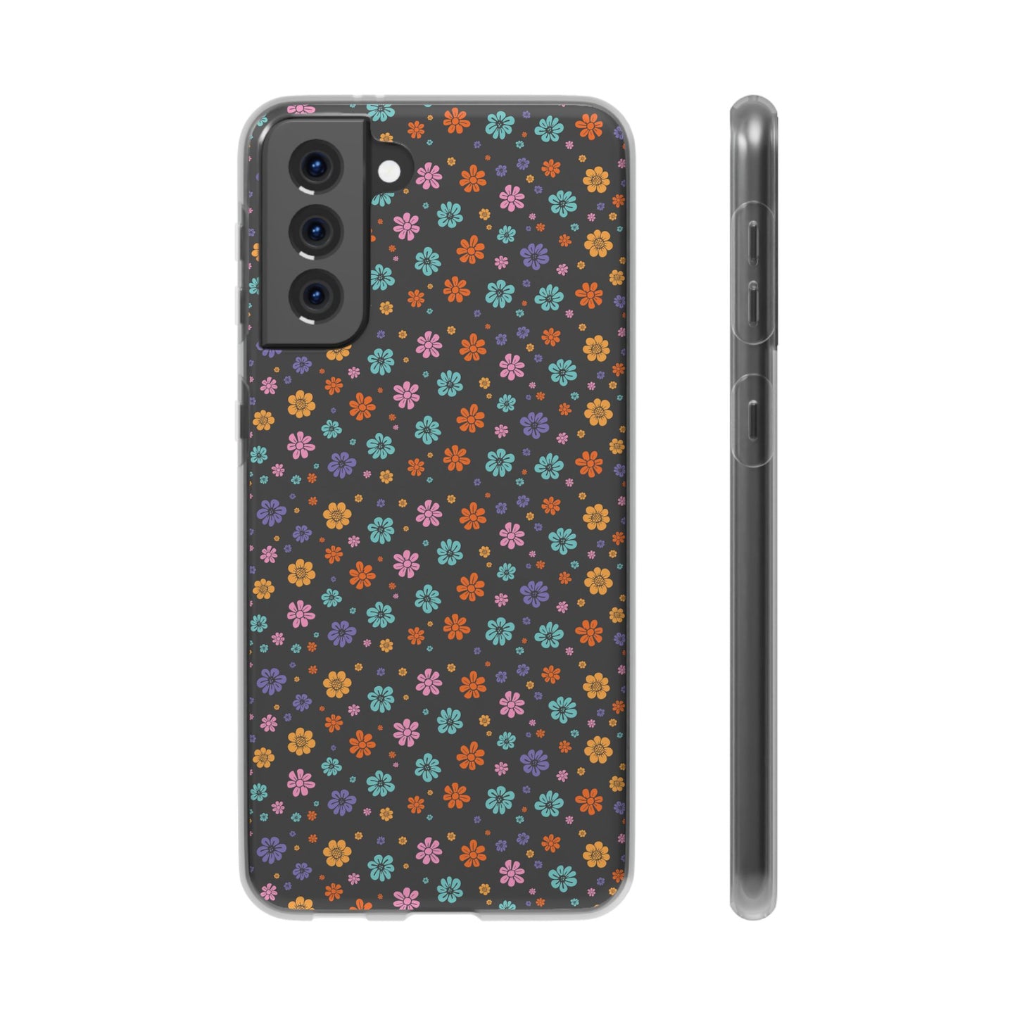 Colorful Spring Floral Flexi Case - Stylish Phone Protection - iPhone Samsung with Gift Packaging - MahaCase