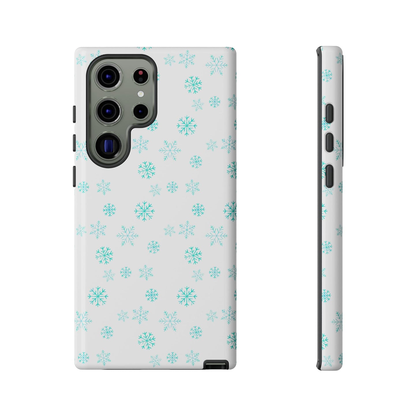 Snowy Blue #12 - Tough Cases iPhone Samsung Google Pixel - MahaCase