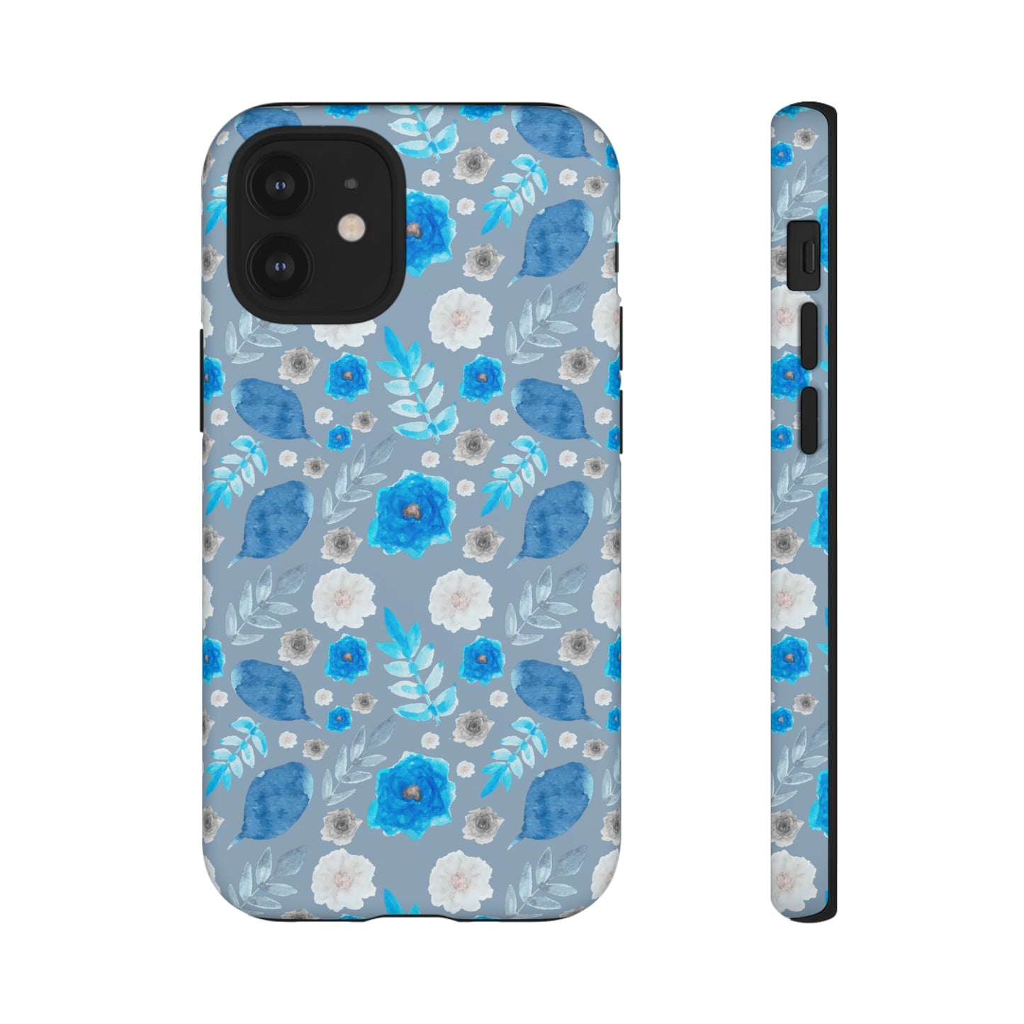 Blue Blooms-Tough Cases - MahaCase