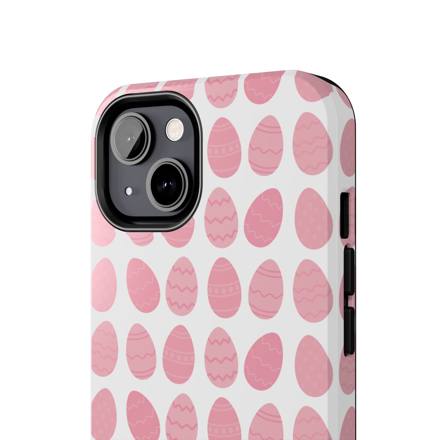 Pink Easter Egg Tough Phone Cases - Durable Protection for Spring Celebrations iPhone Samsung Galaxy - MahaCase