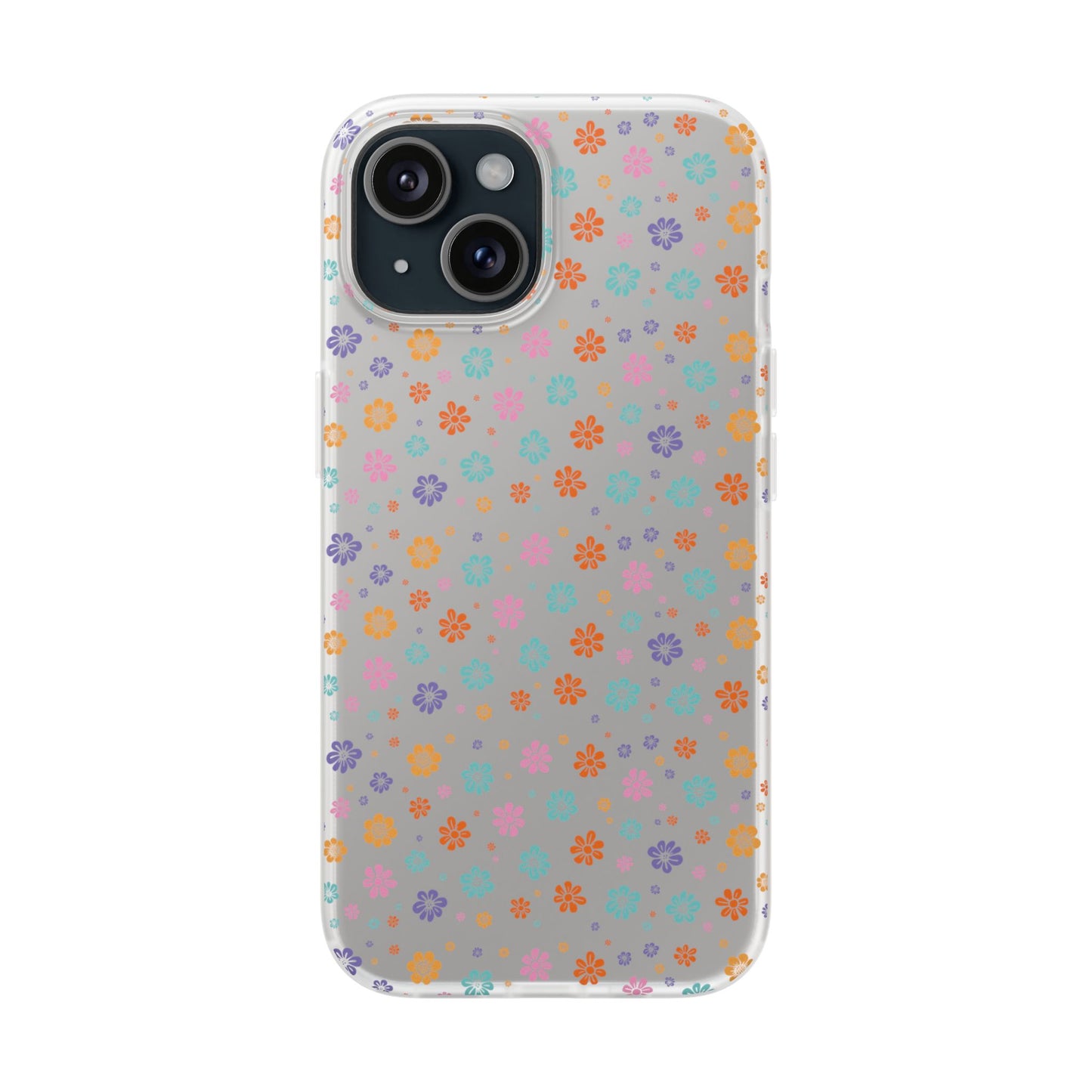 Colorful Spring Floral Flexi Case - Stylish Phone Protection - iPhone Samsung with Gift Packaging - MahaCase