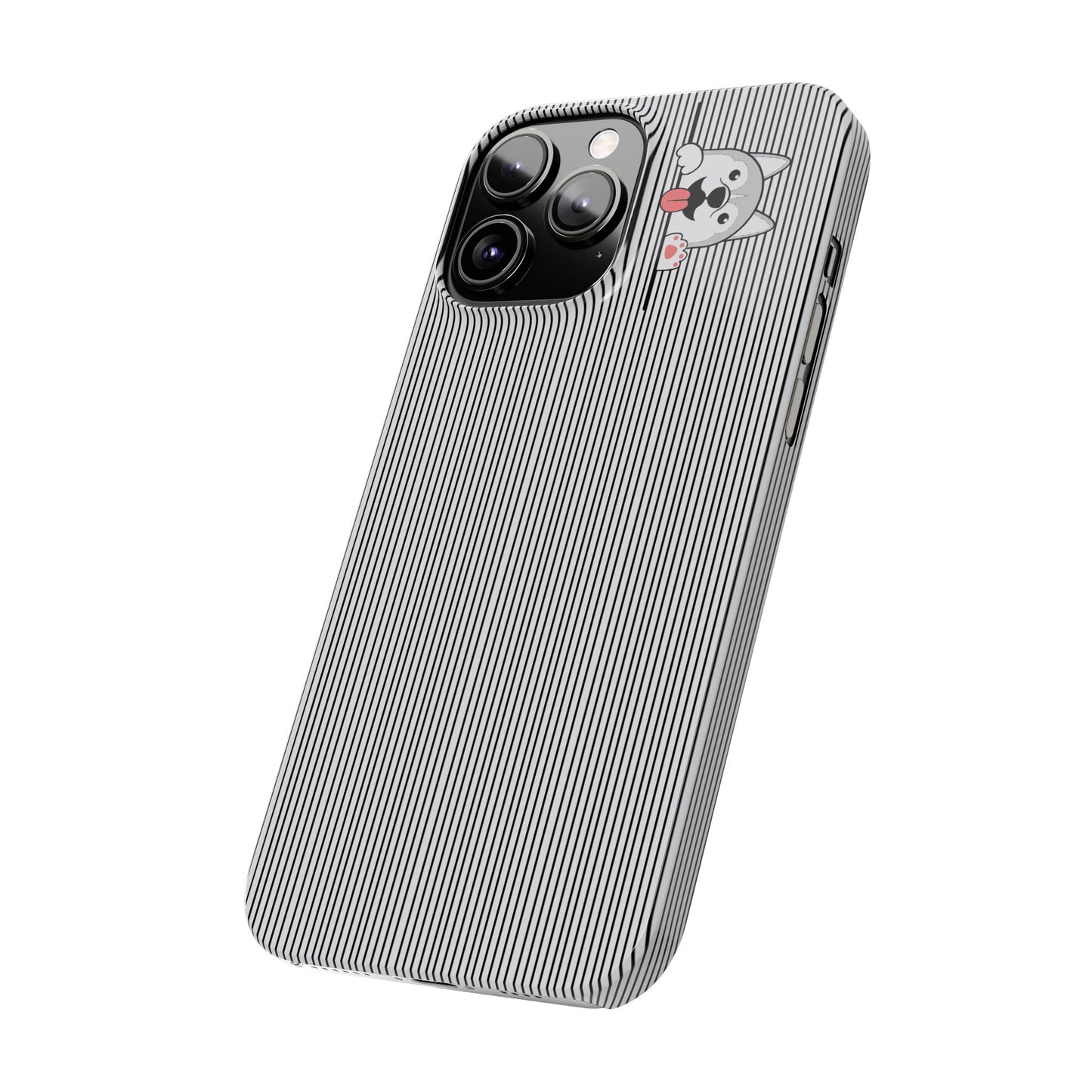 Cute Husky-Slim iPhone Cases - MahaCase
