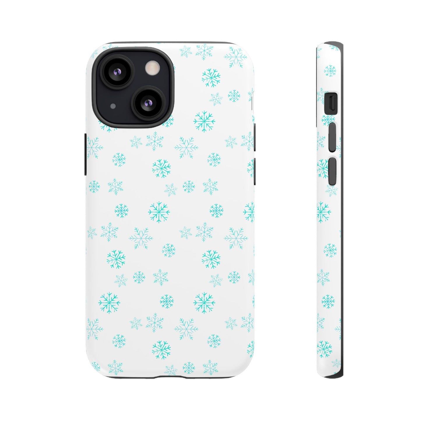 Snowy Blue #12 - Tough Cases iPhone Samsung Google Pixel - MahaCase