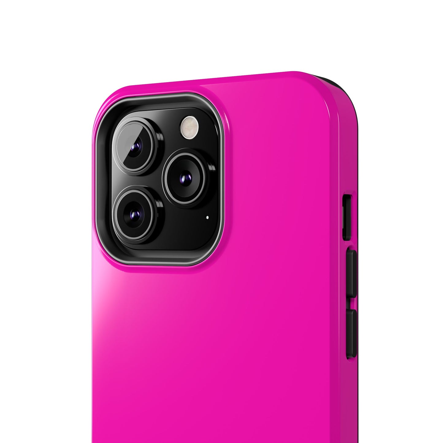Simple Hot Pink-Tough Phone Cases - MahaCase