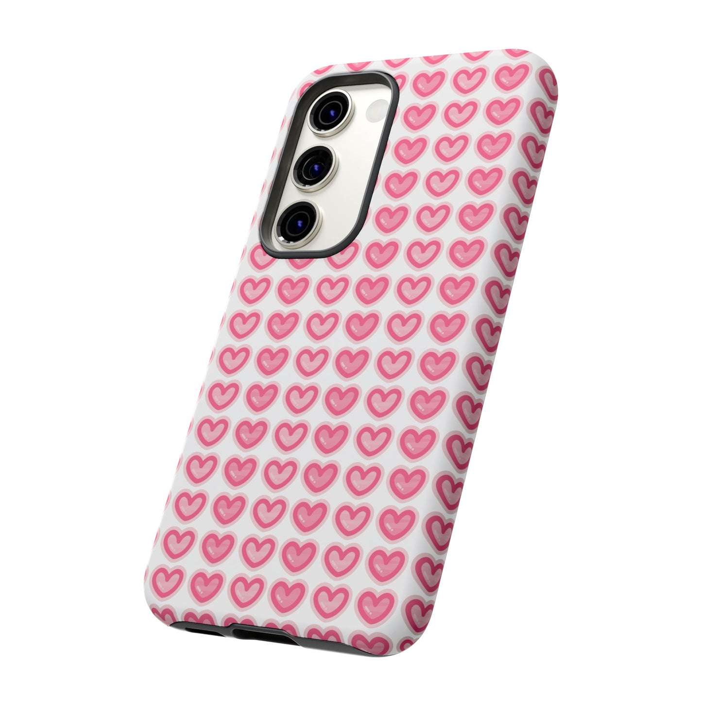 Hearts Pattern - Tough Cases iPhone Samsung Google Pixel - MahaCase