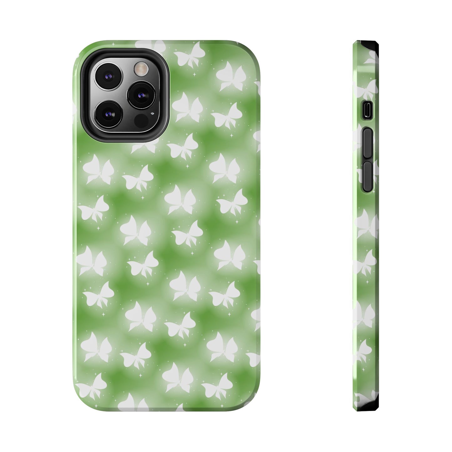 Nature-Inspired Tough Phone Case with Butterfly Design iPhone Samsung Galaxy - MahaCase
