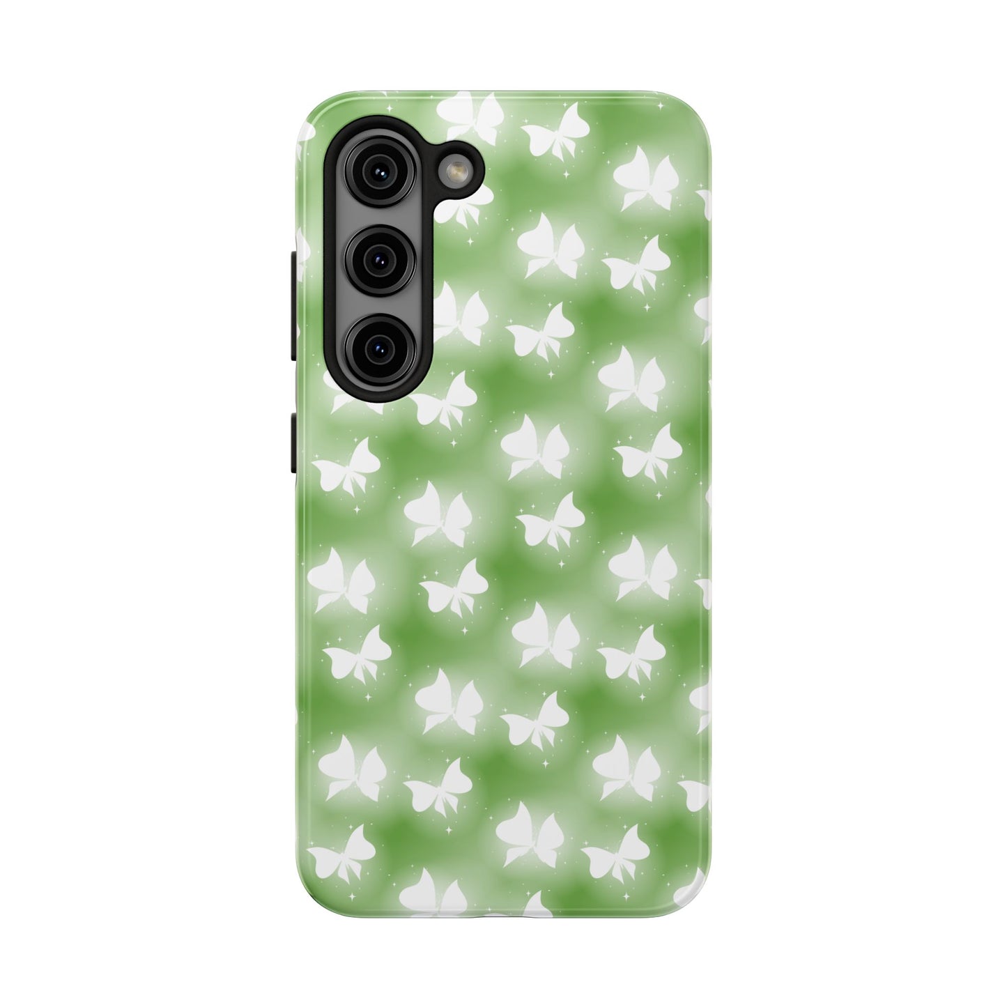 Nature-Inspired Tough Phone Case with Butterfly Design iPhone Samsung Galaxy - MahaCase
