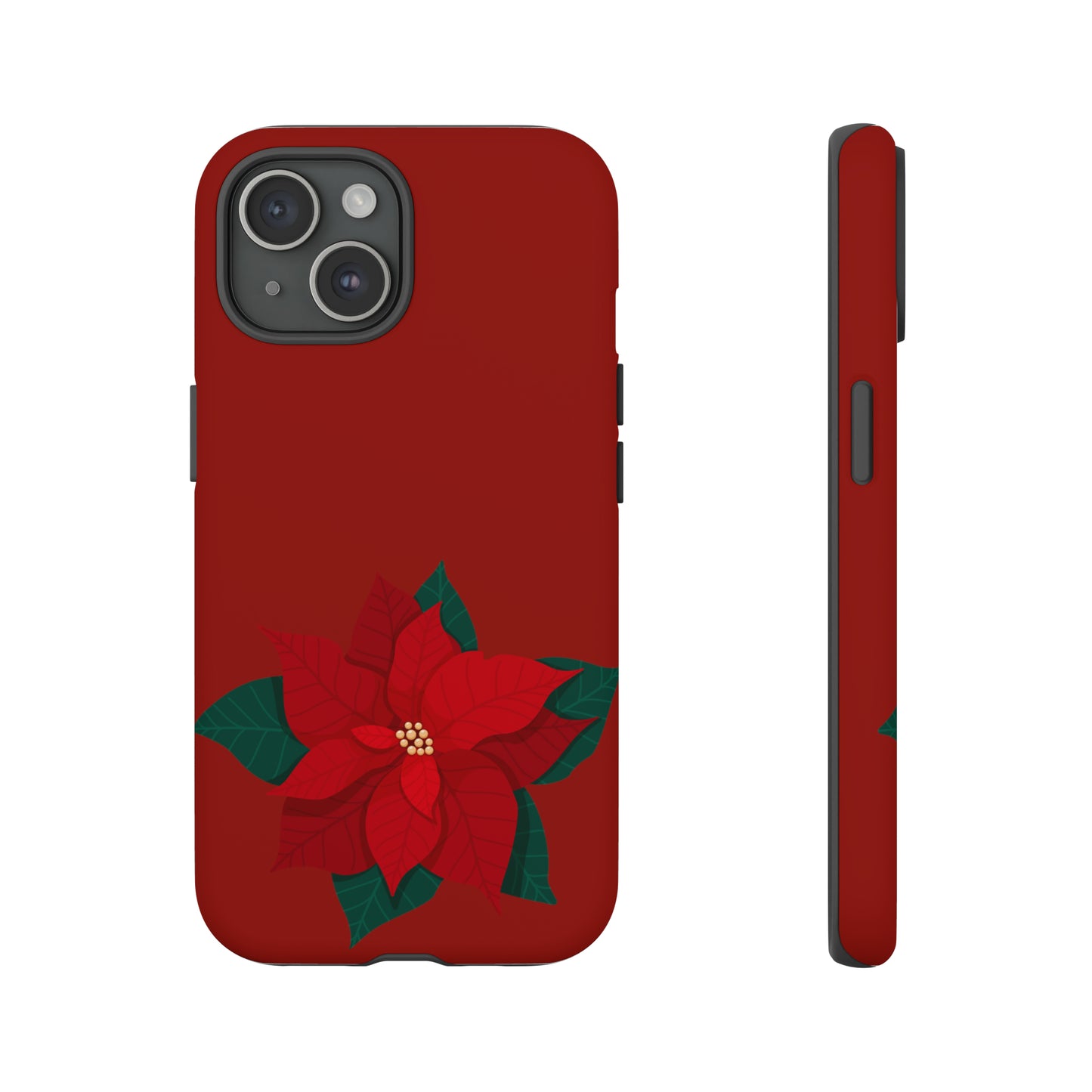 Poinsettia Charm #12-Tough Cases - MahaCase